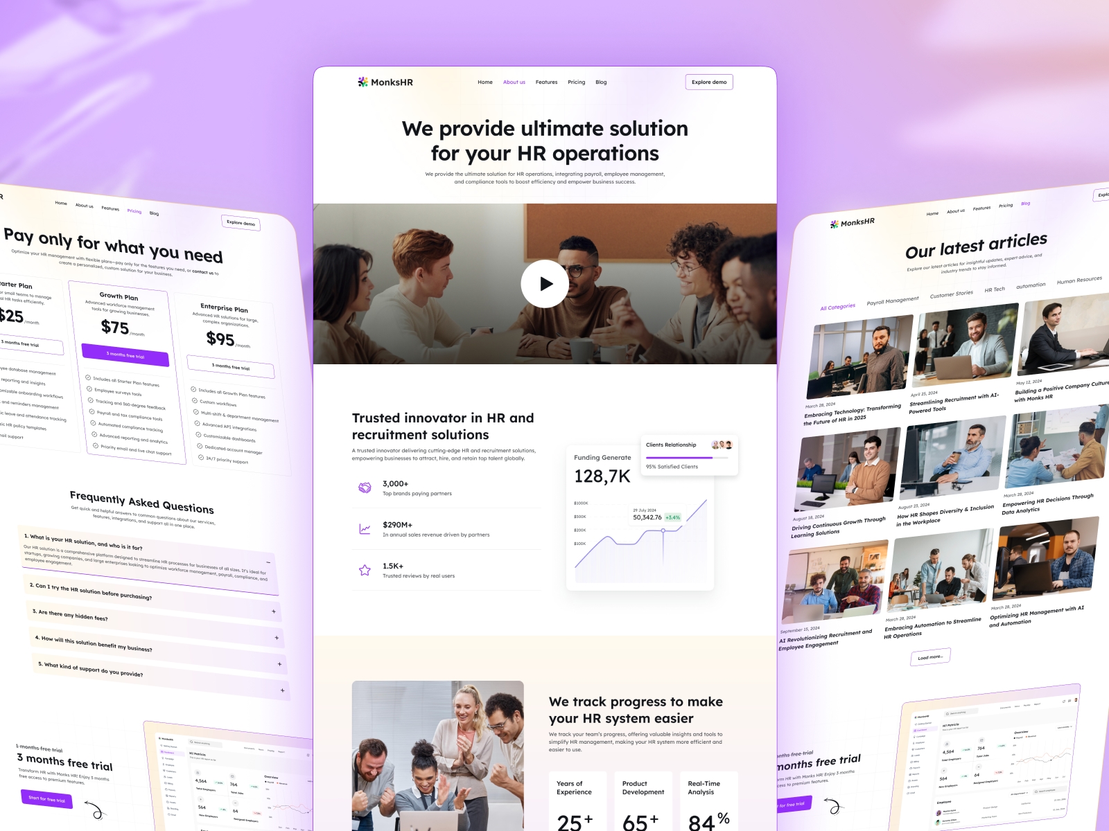 Screenshot 2 of Monks hr