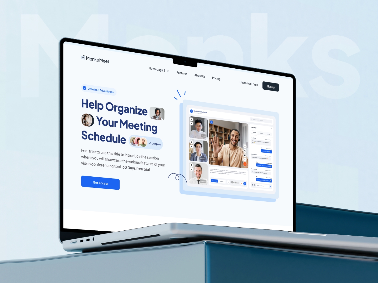 Screenshot 2 of Monksmeet