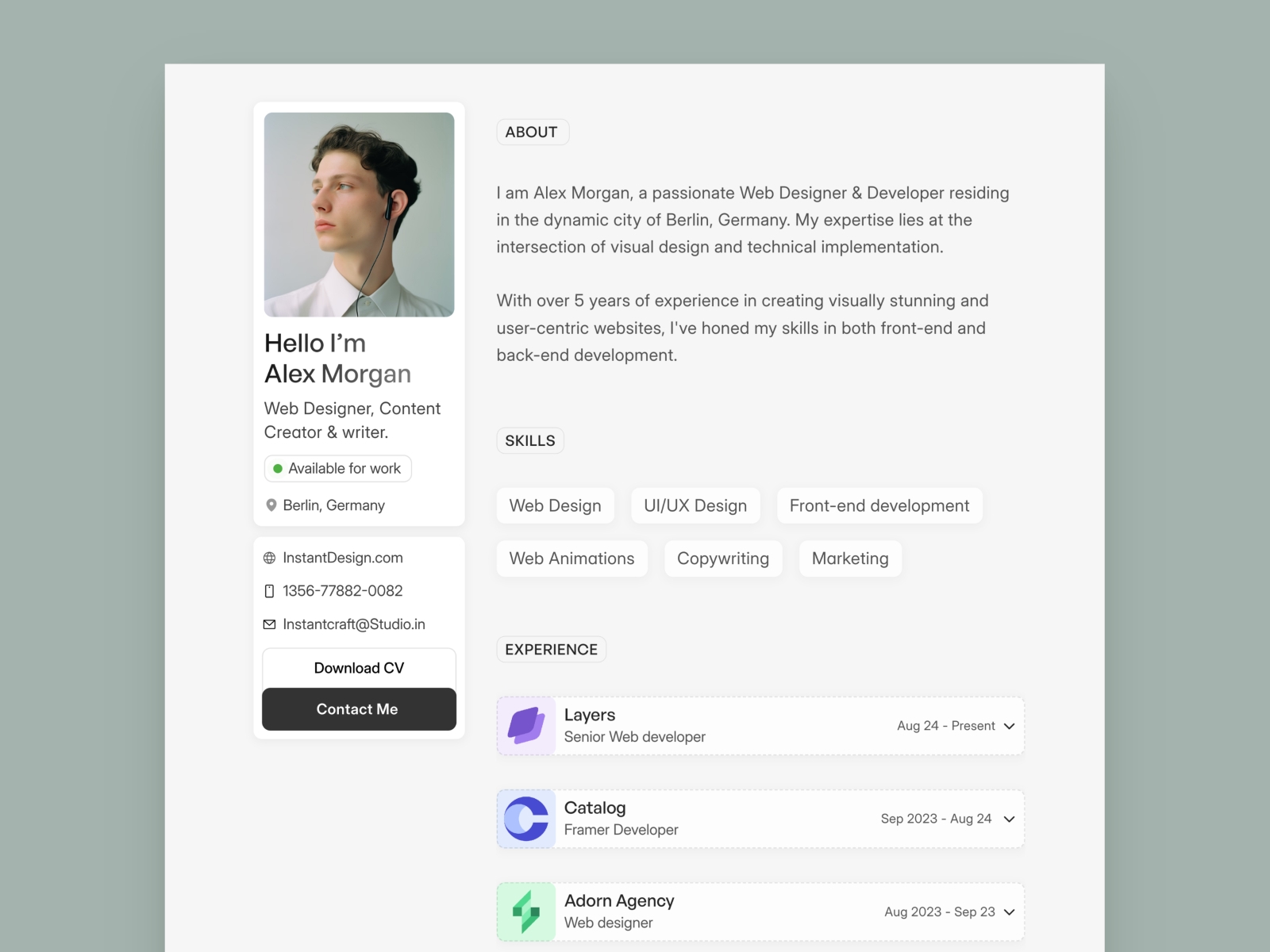 Screenshot 1 of Monocv