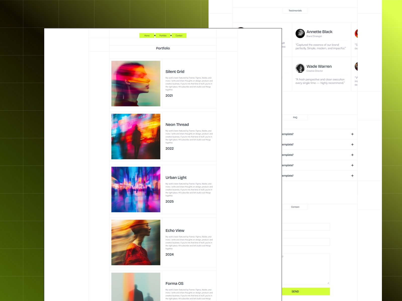 Screenshot 3 of Myfolios