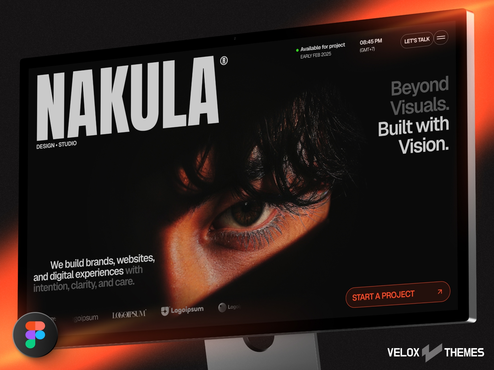 Screenshot of Nakula website