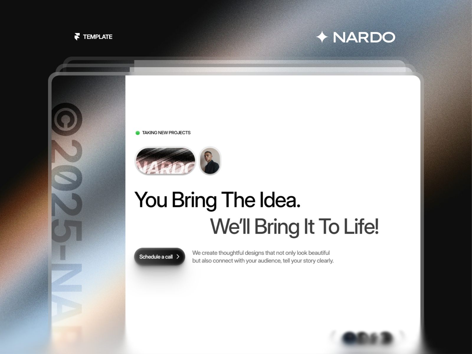 Screenshot of Nardo website