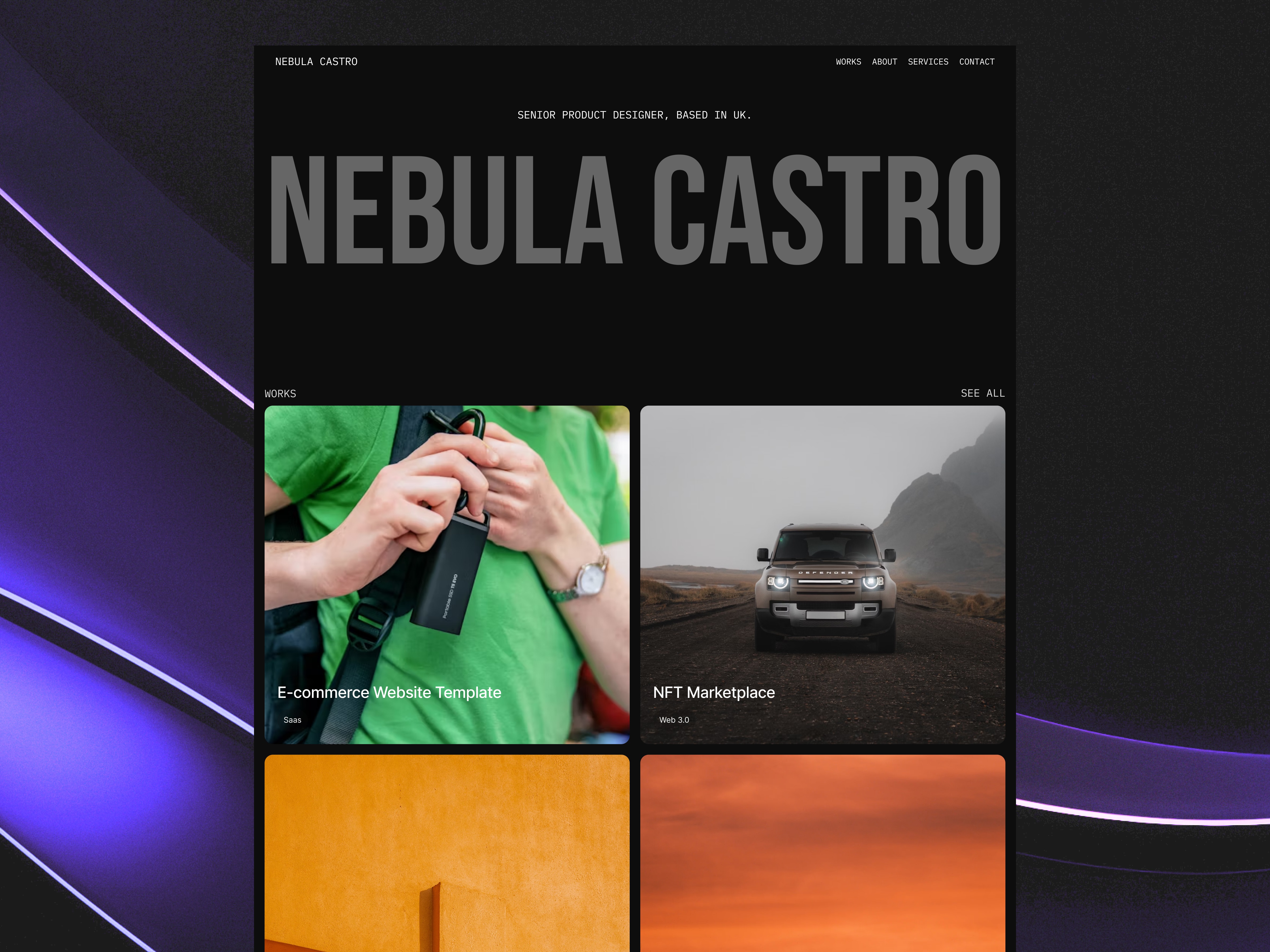 Screenshot of Nebula tla4gi website