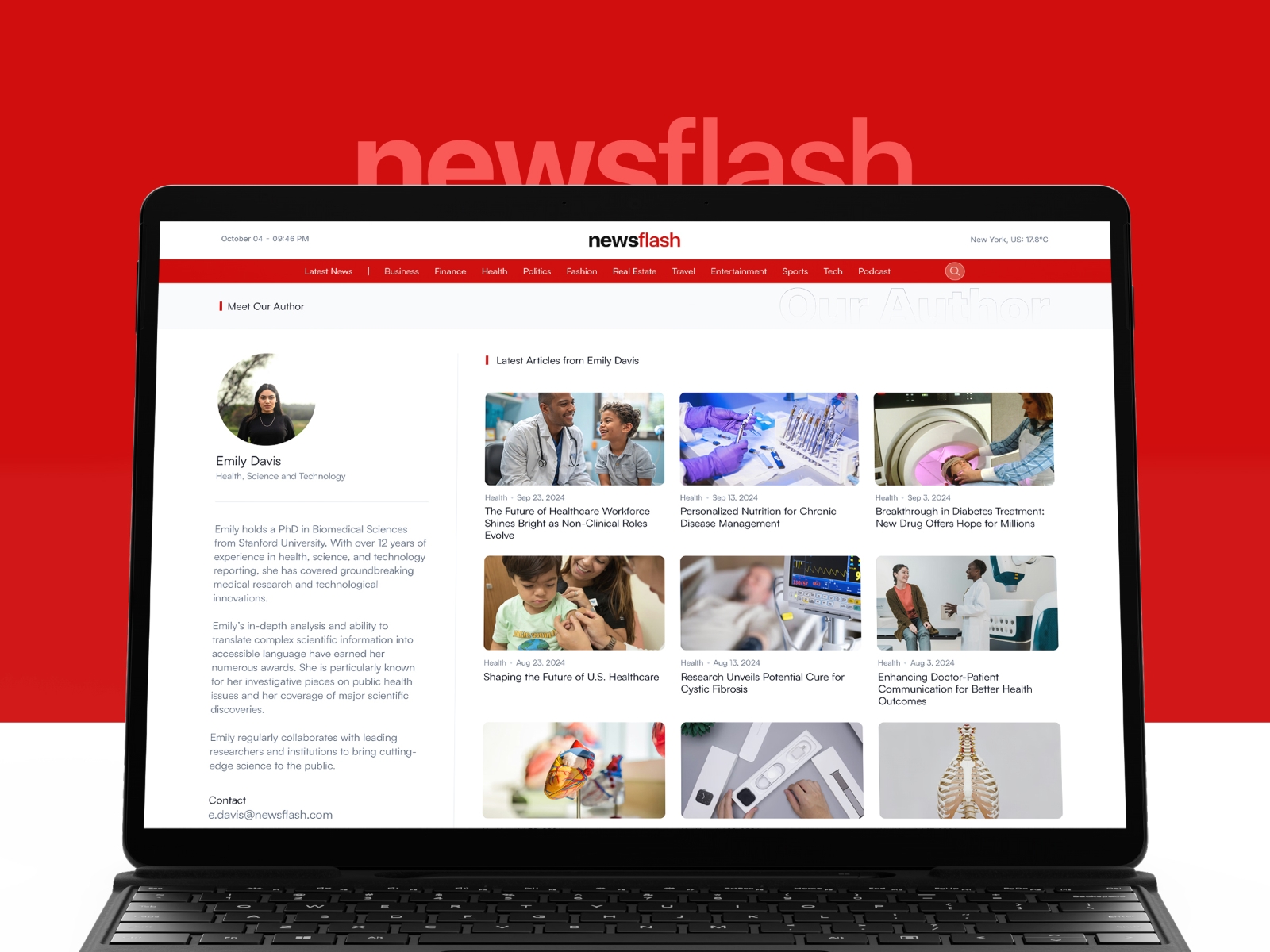 Screenshot 2 of Newsflash