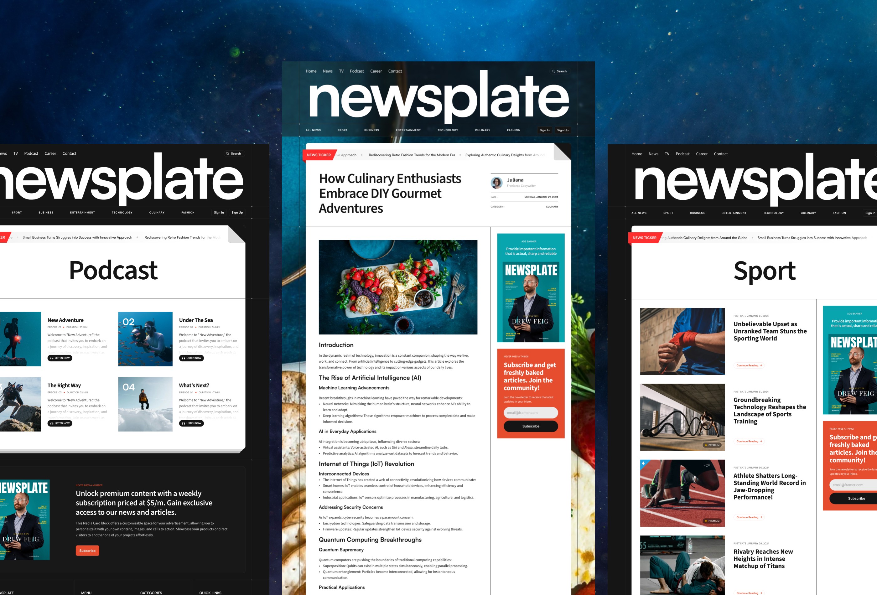 Screenshot 3 of Newsplate