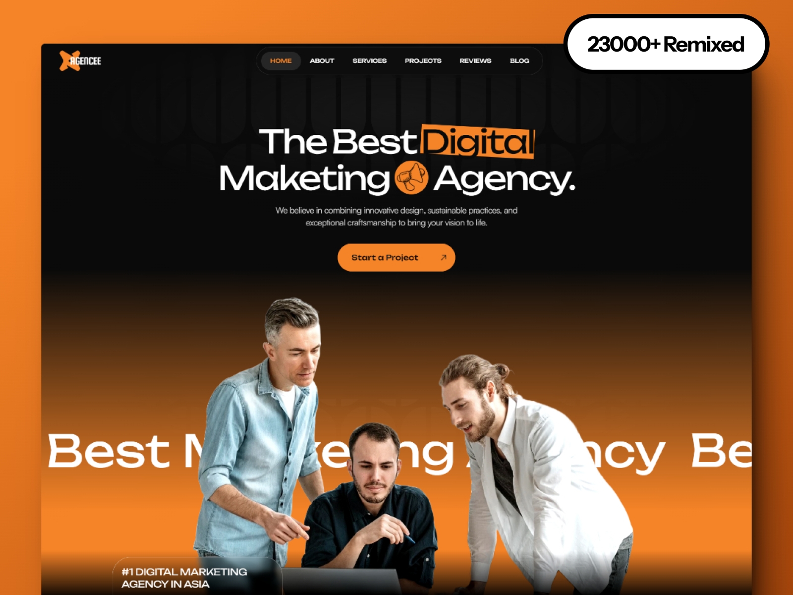 Screenshot of Nexa website