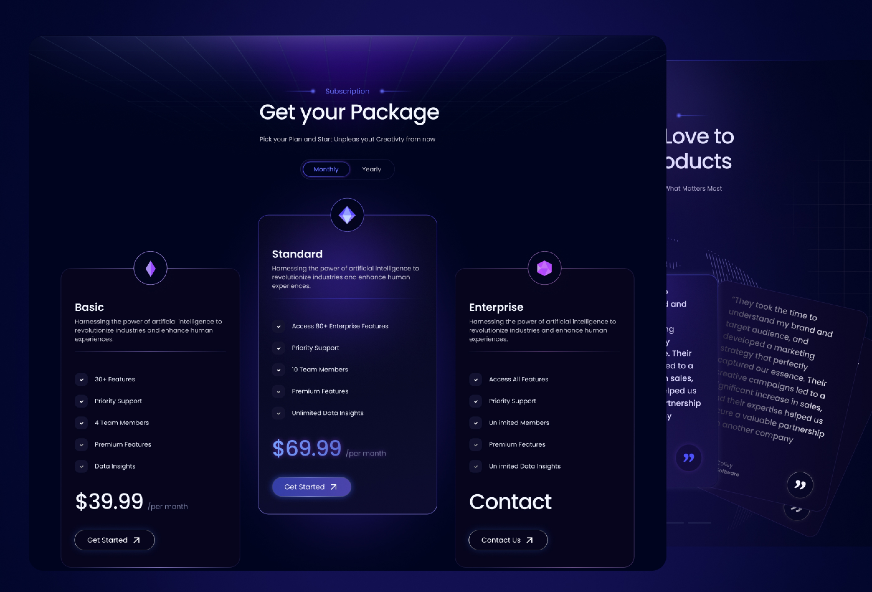 Screenshot 2 of Nexux sass landing page framer template