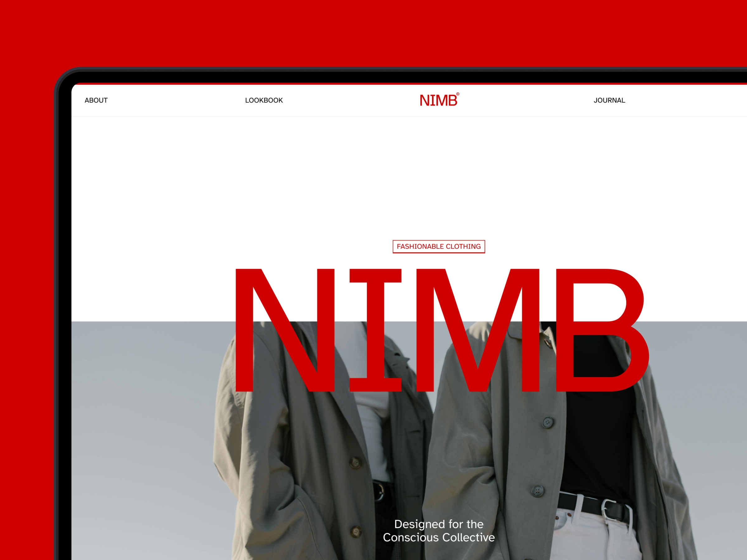 Screenshot of Nimb website