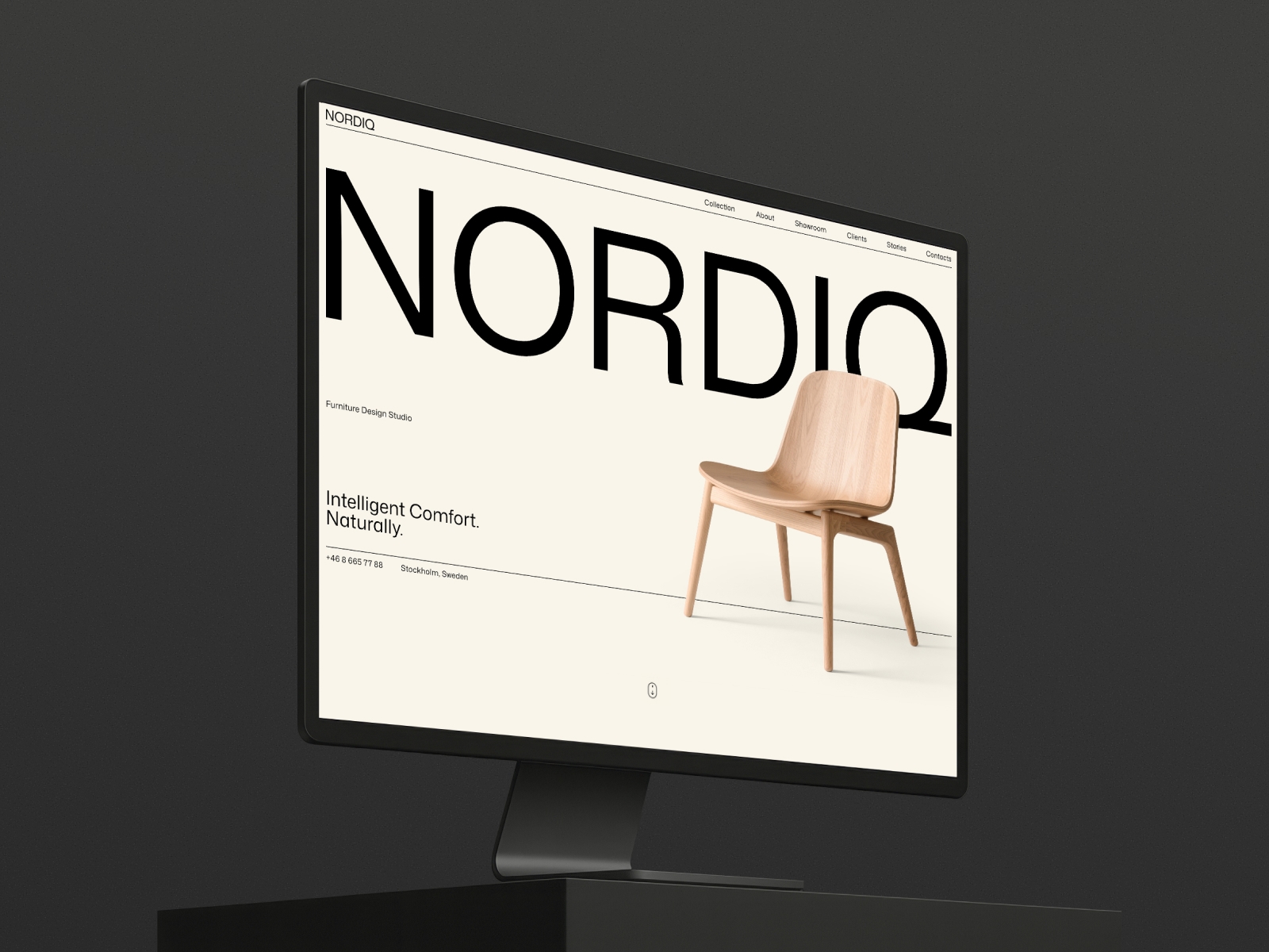 Screenshot of Nordiq website