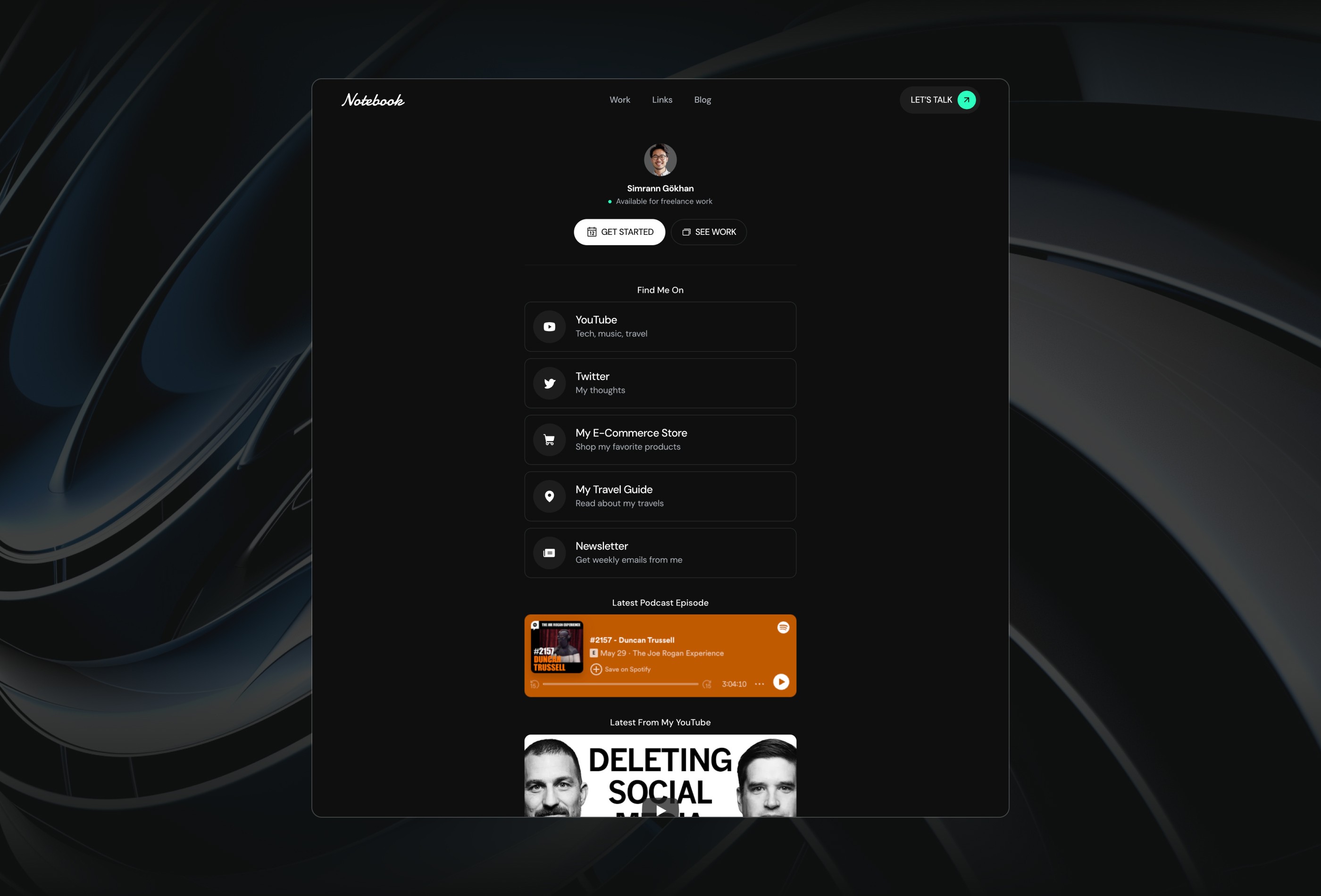 Screenshot 4 of Notebook