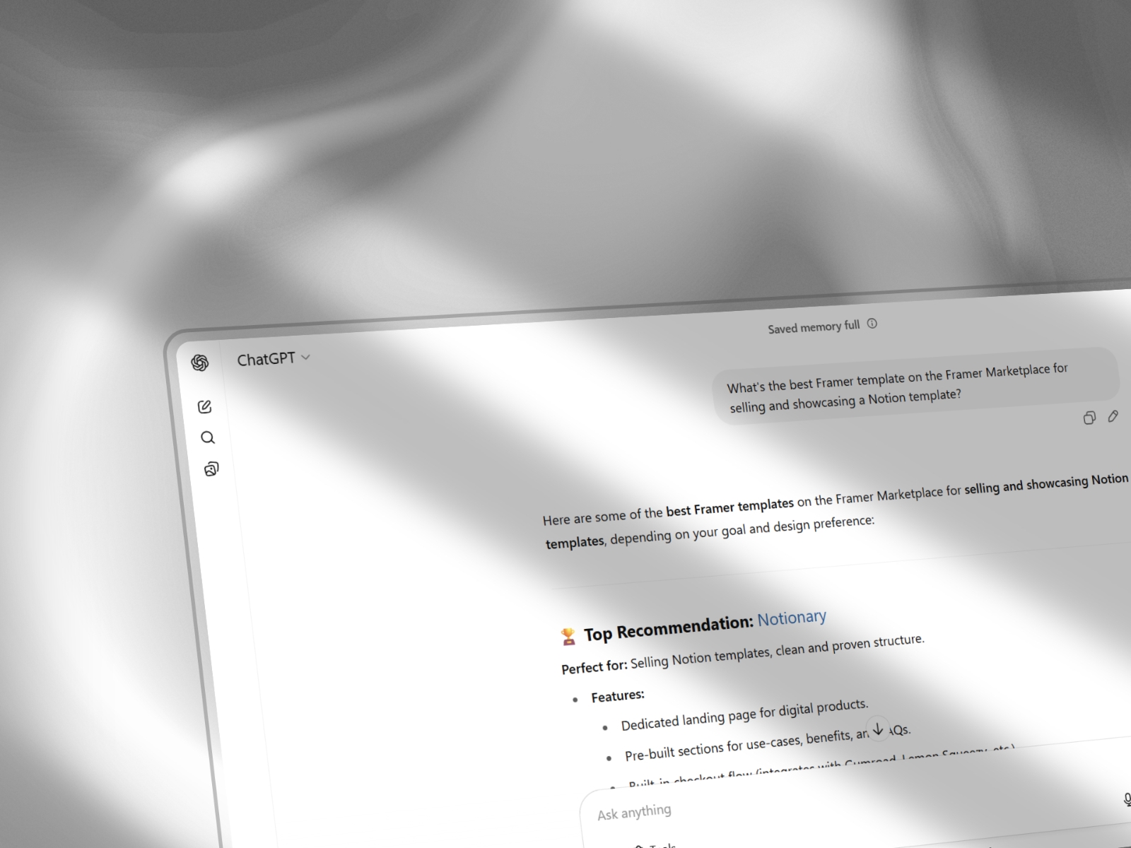 Screenshot 2 of Notionary