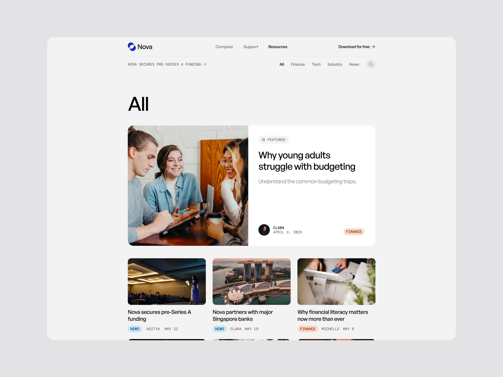 Screenshot 2 of Nova app