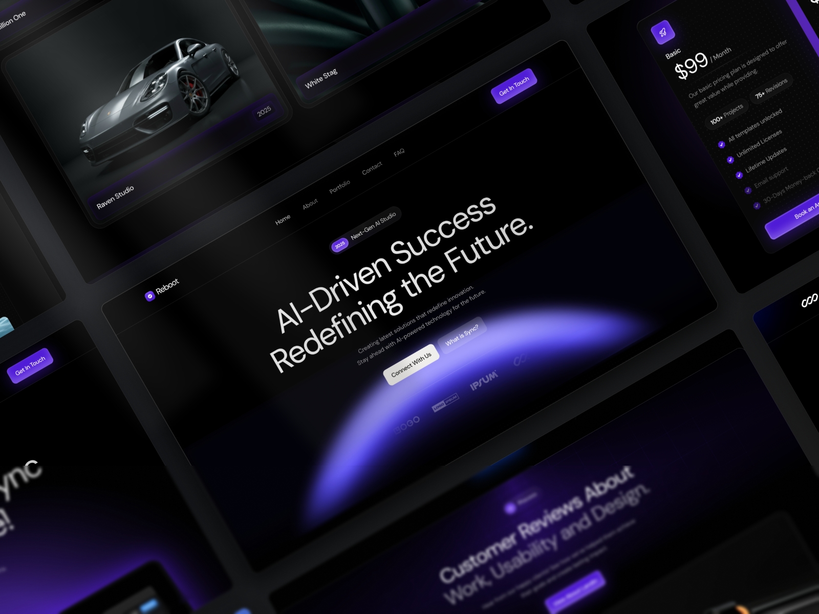 Screenshot of Nubien website