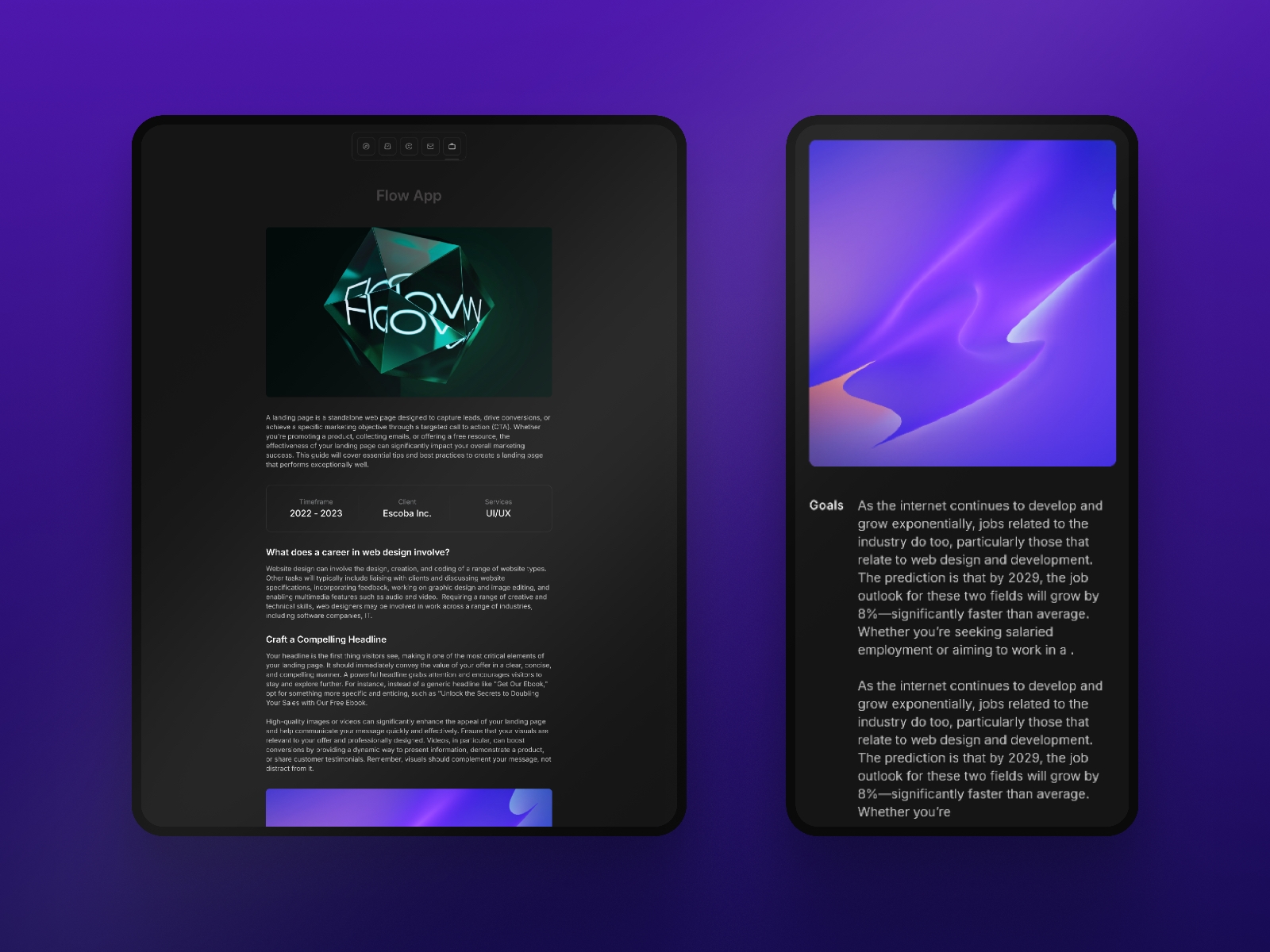 Screenshot 2 of Obsidian