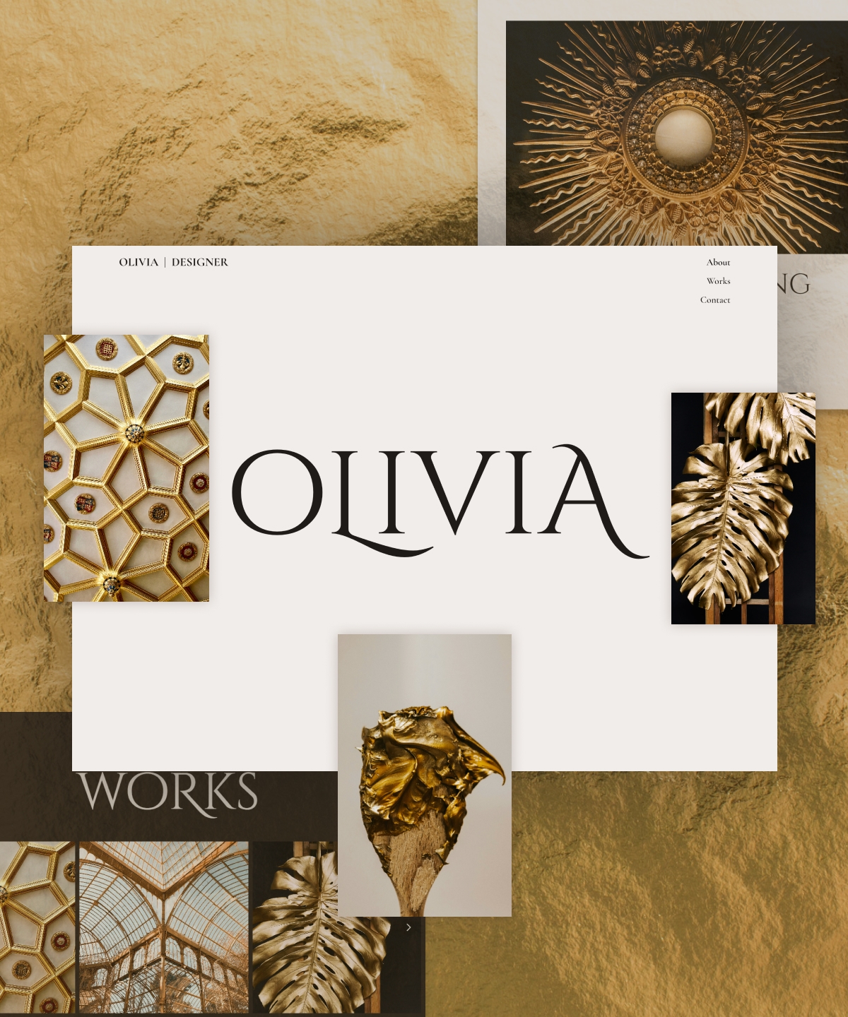 Screenshot of Olivia website