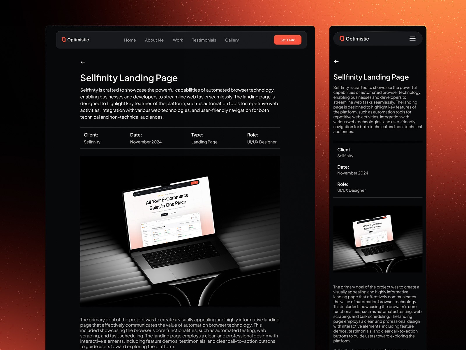 Screenshot 2 of Optimistic