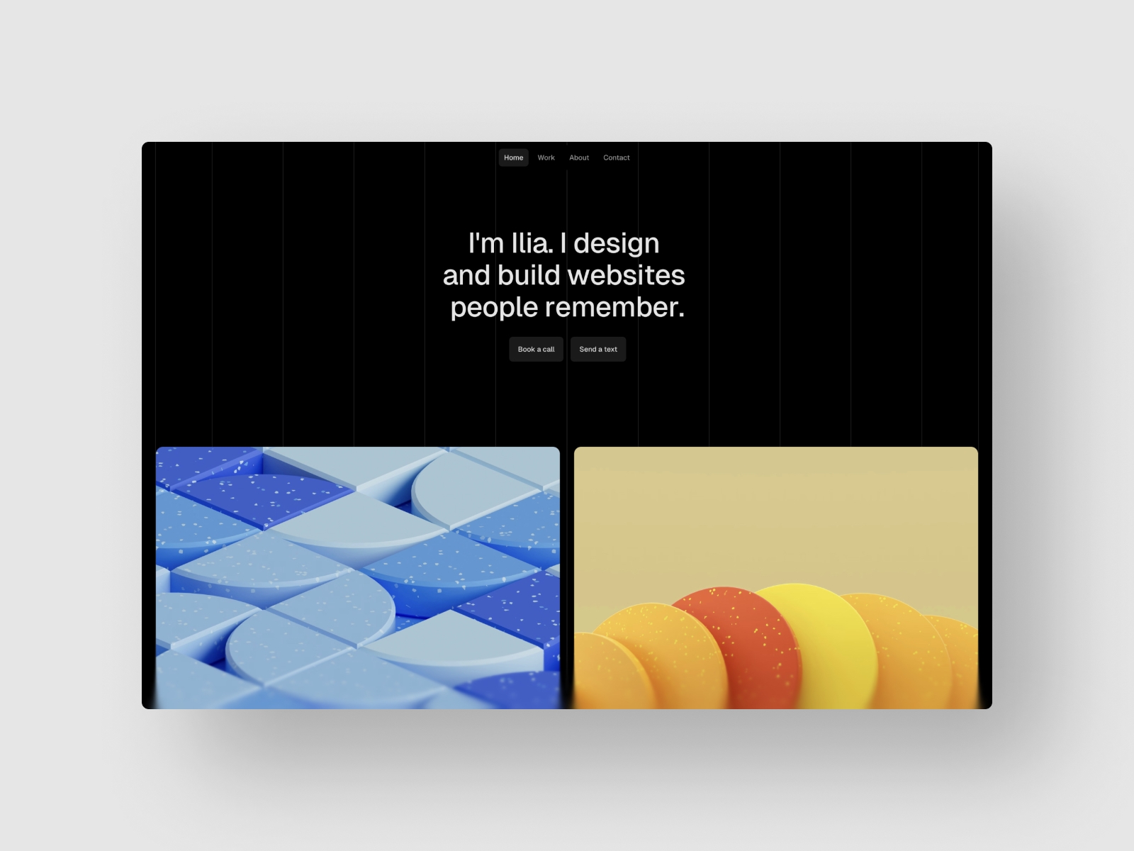 Screenshot of Outlined website