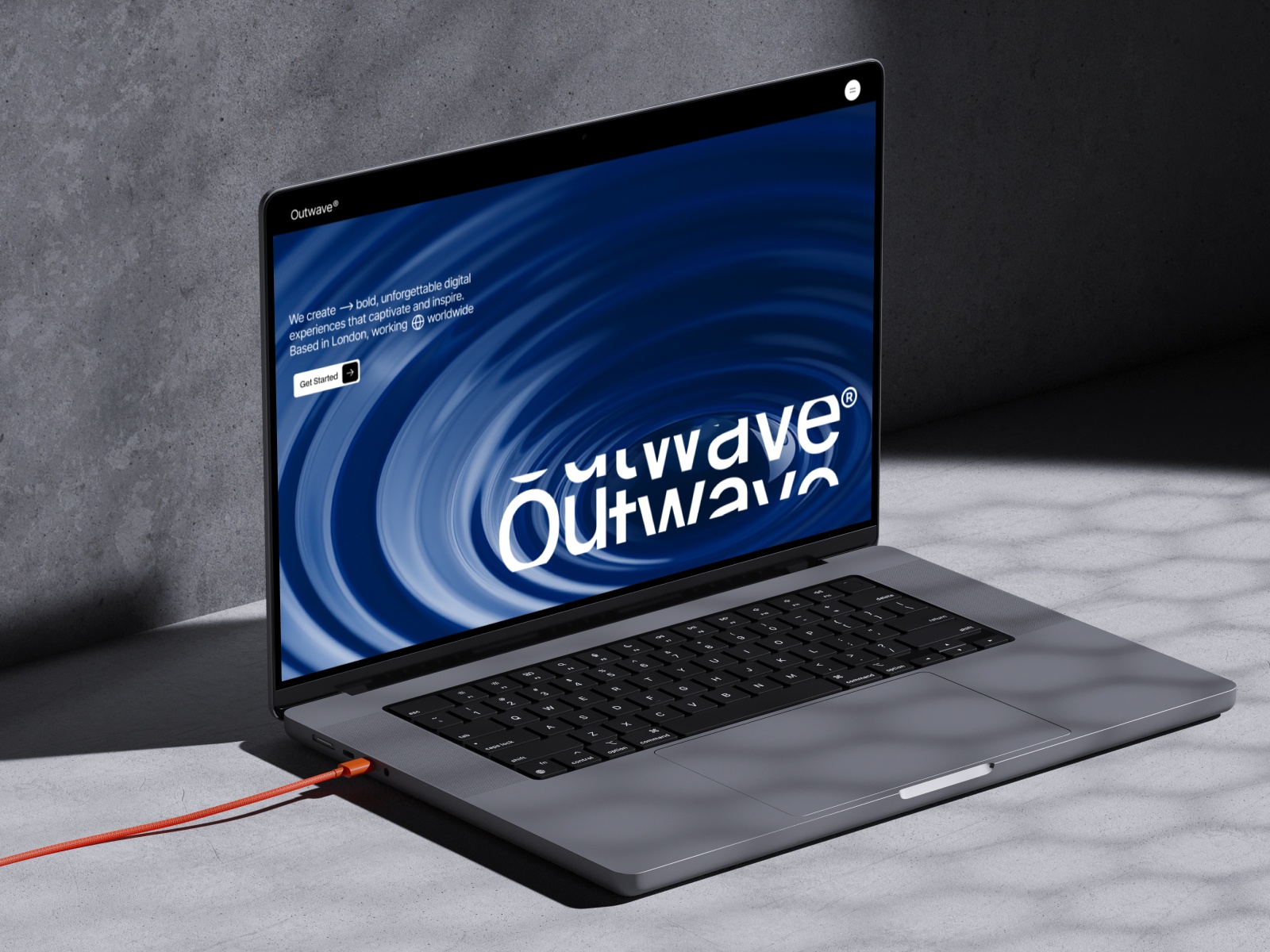 Screenshot of Outwave website