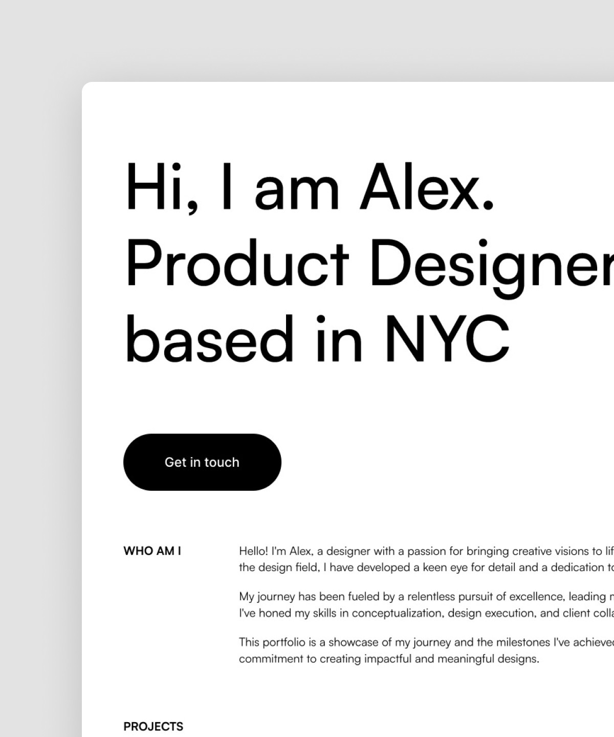 Screenshot 1 of Paperfolio