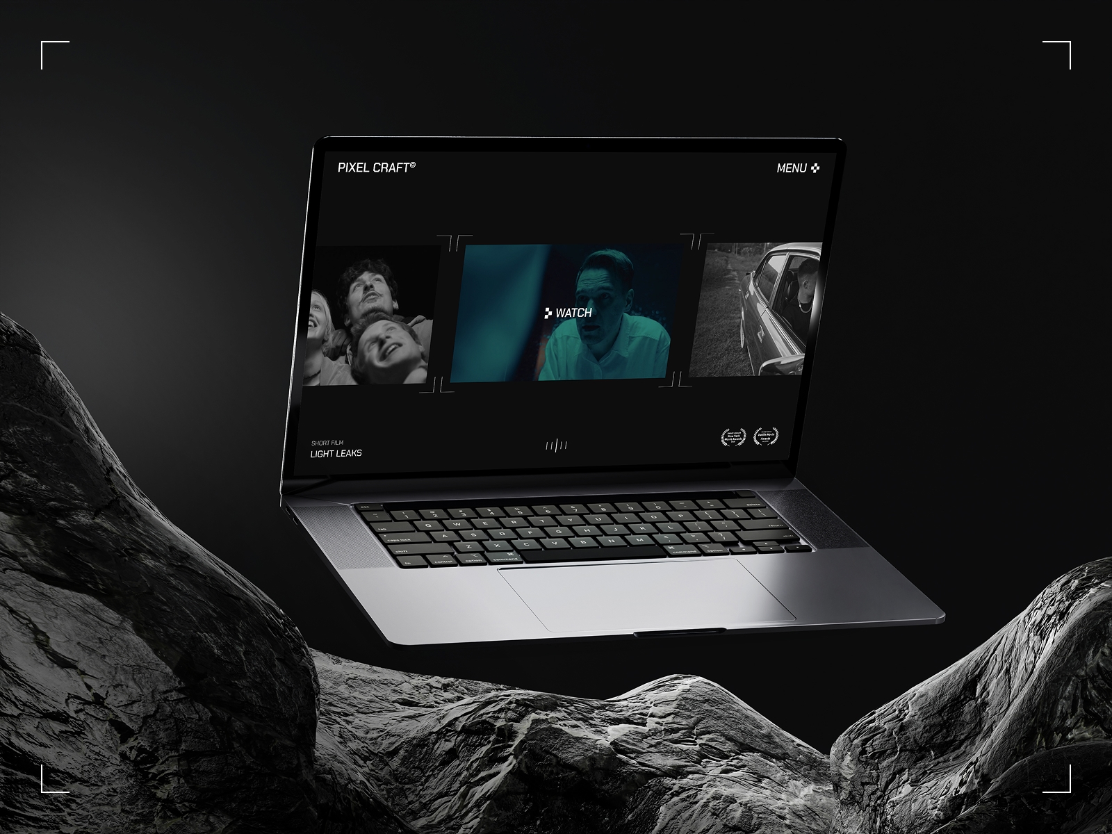 Screenshot of Pixel studio website