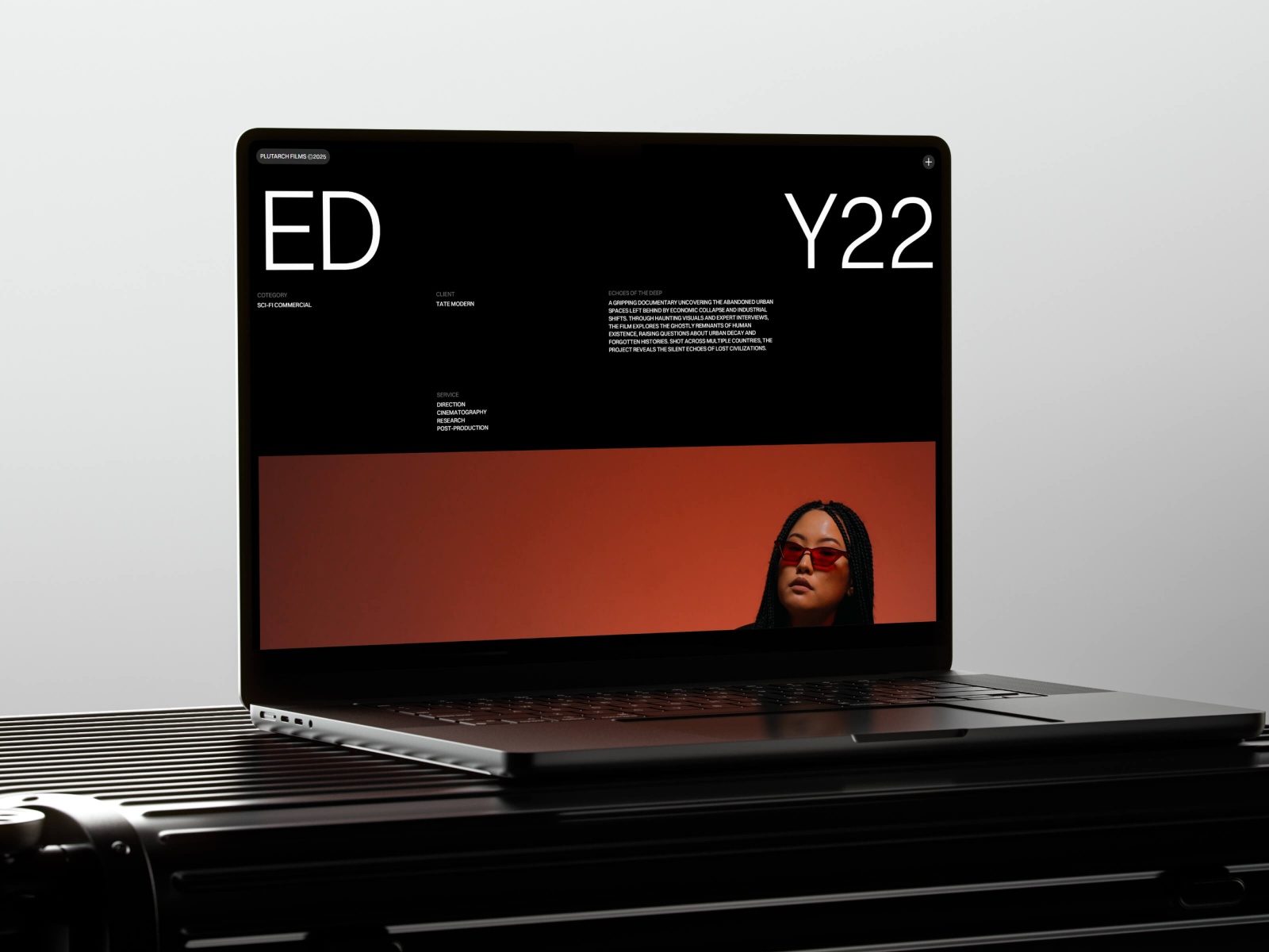 Screenshot of Plutarch website
