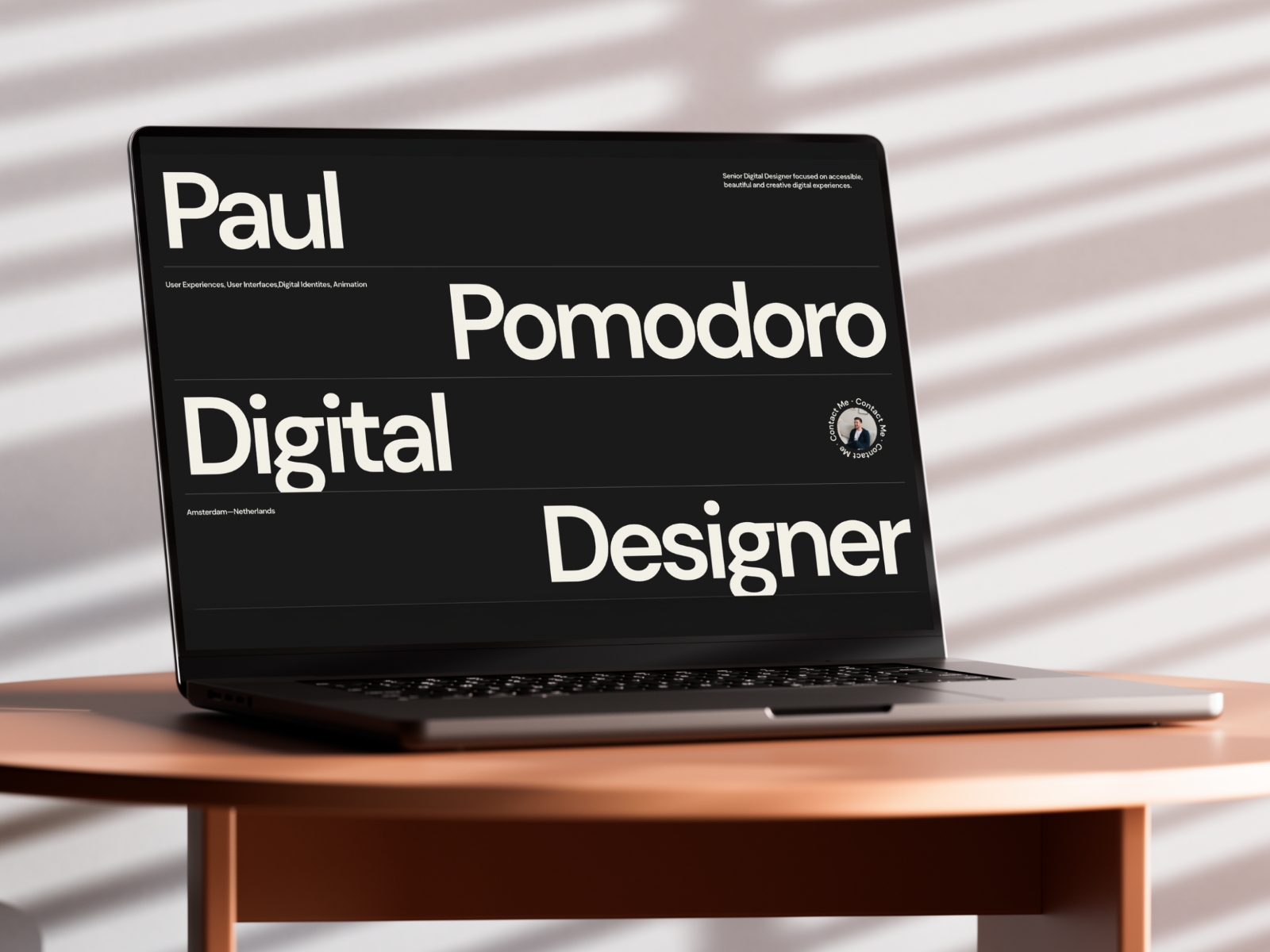 Screenshot of Pomodoro website