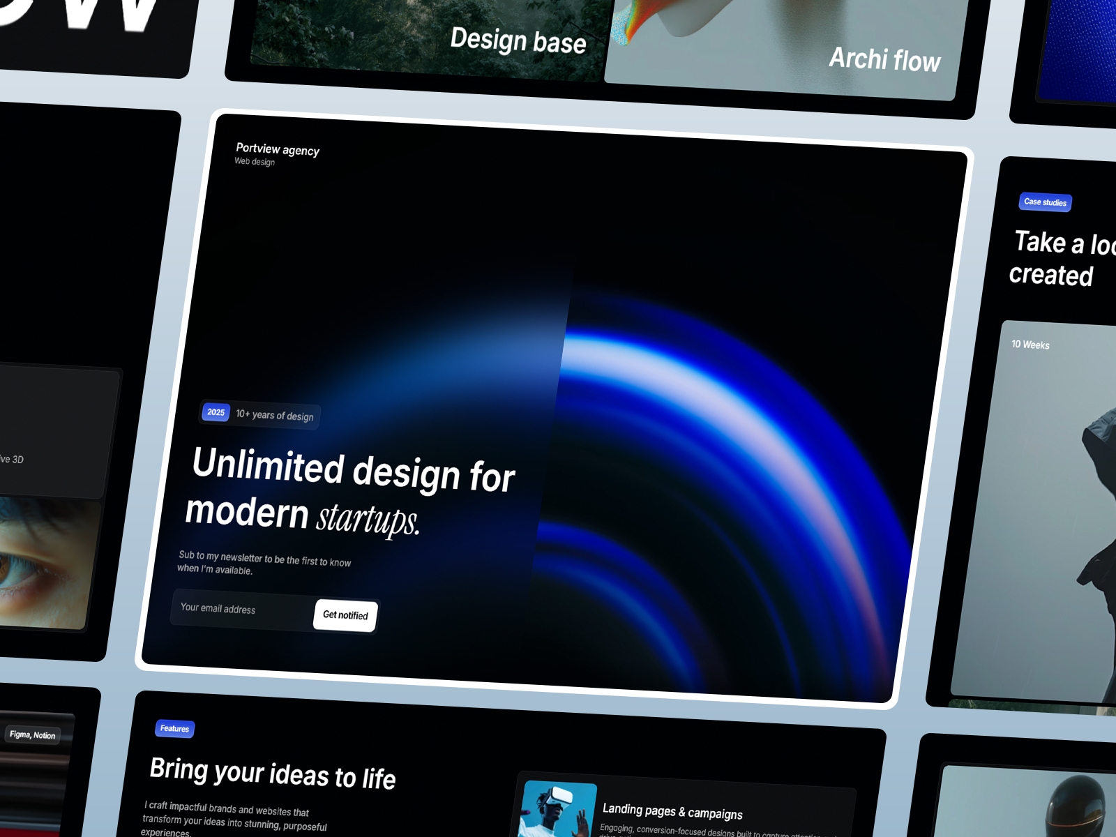 Screenshot of Portview website