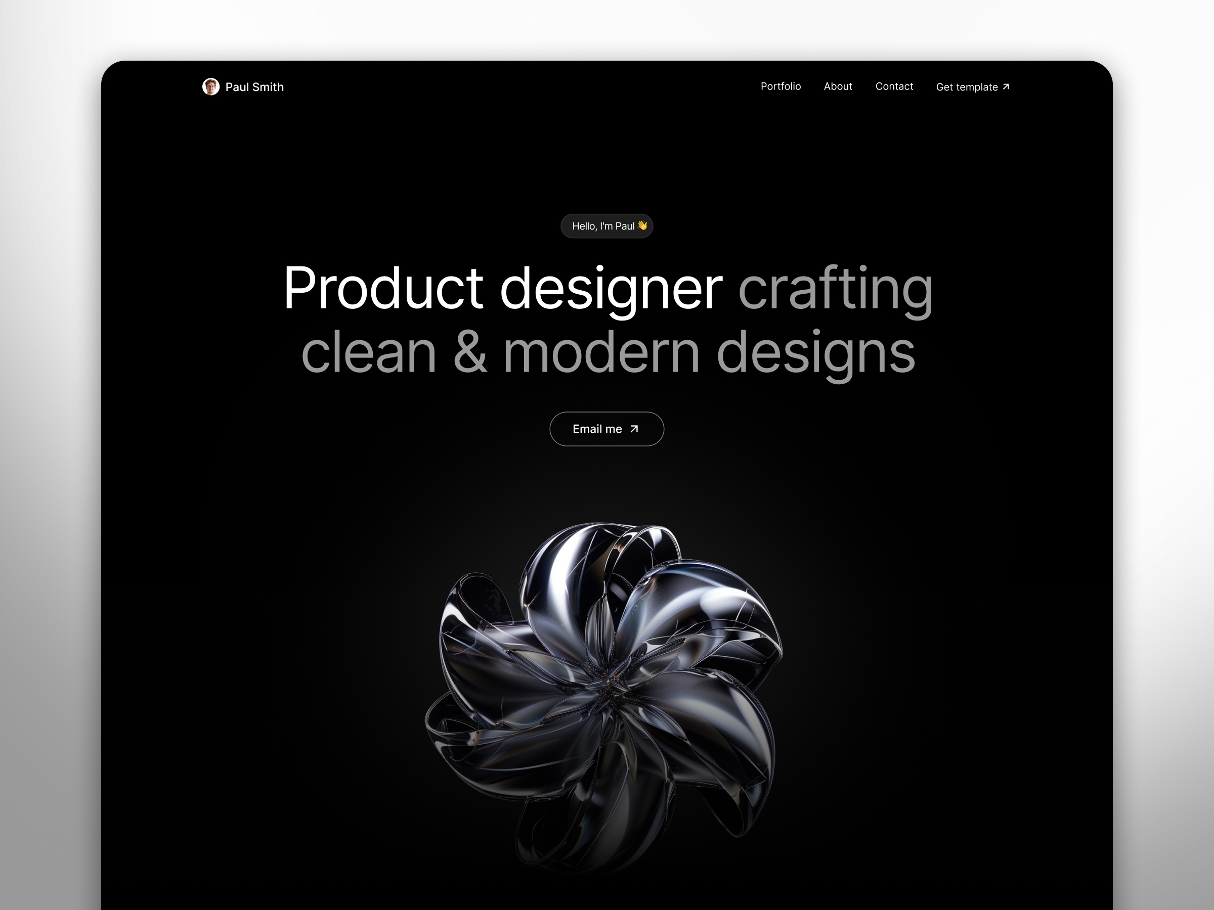 Screenshot of Proxio website