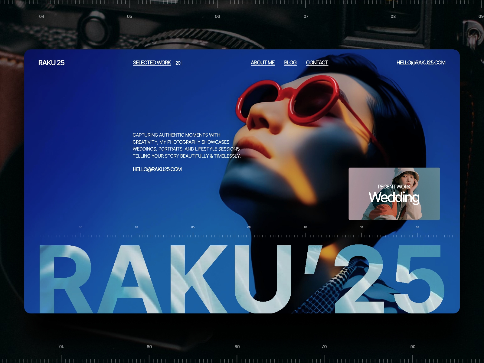Screenshot of Raku 24 website