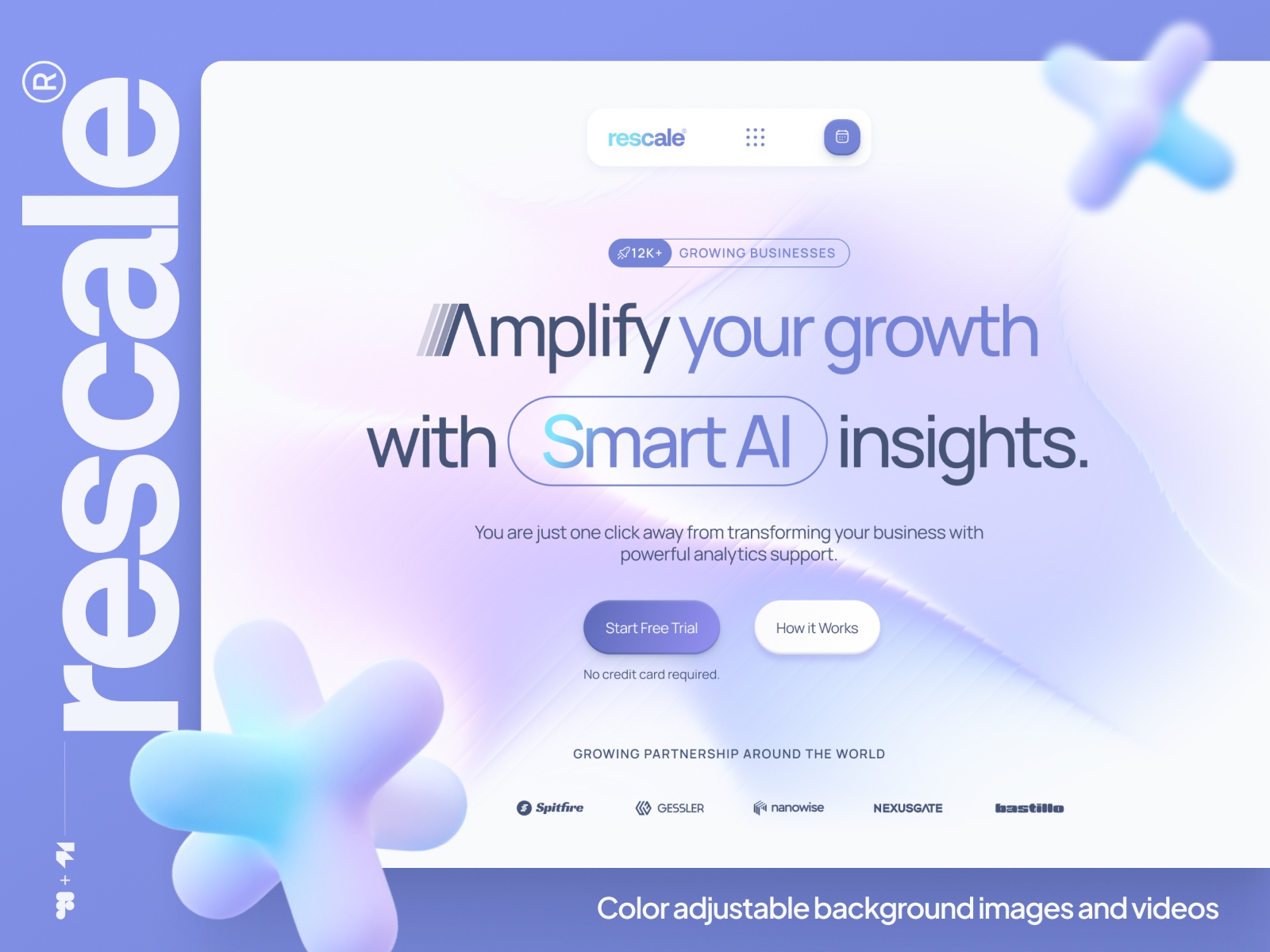 Screenshot of Rescale website