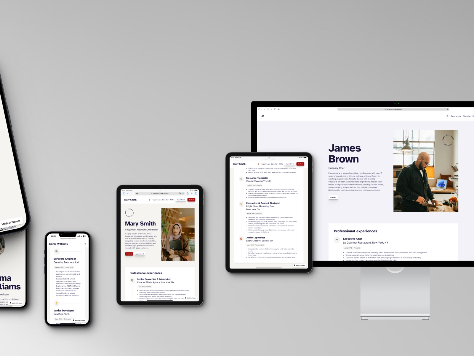 Screenshot 3 of Resumecv