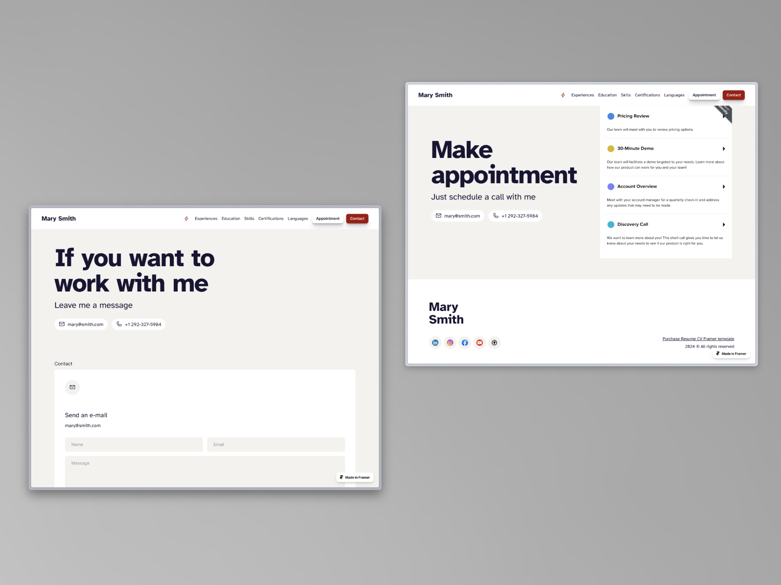 Screenshot 4 of Resumecv