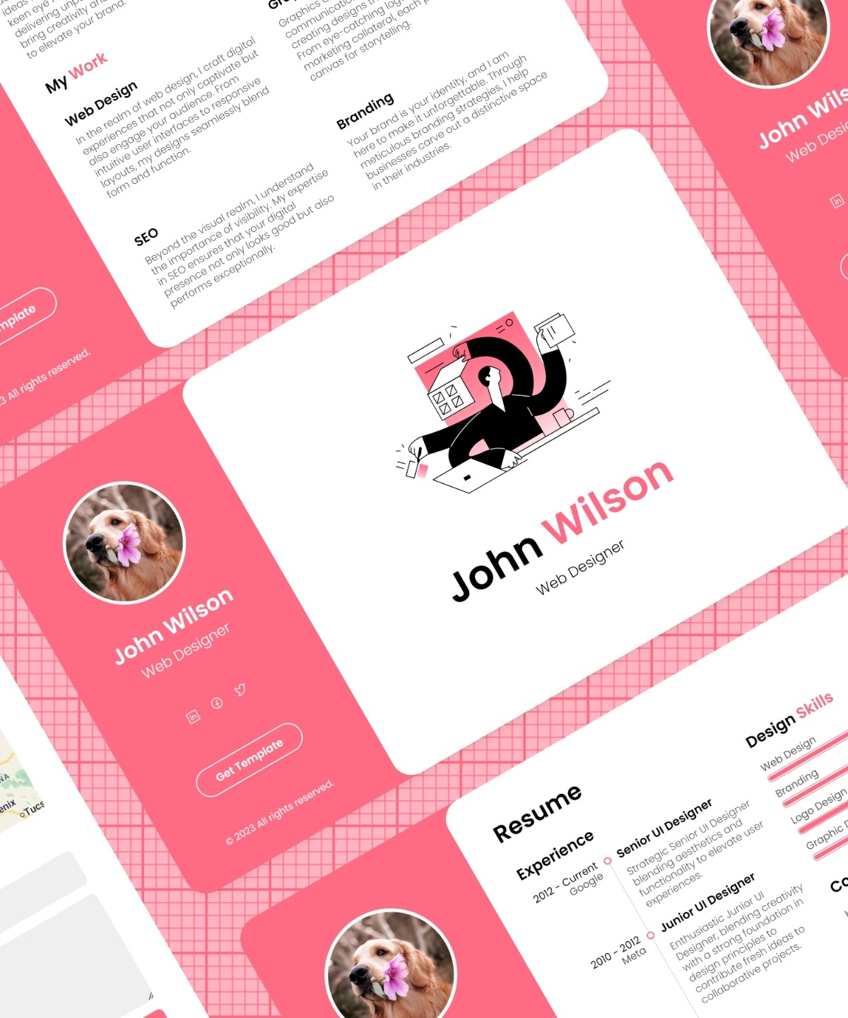 Screenshot of Resumify professional resume website website