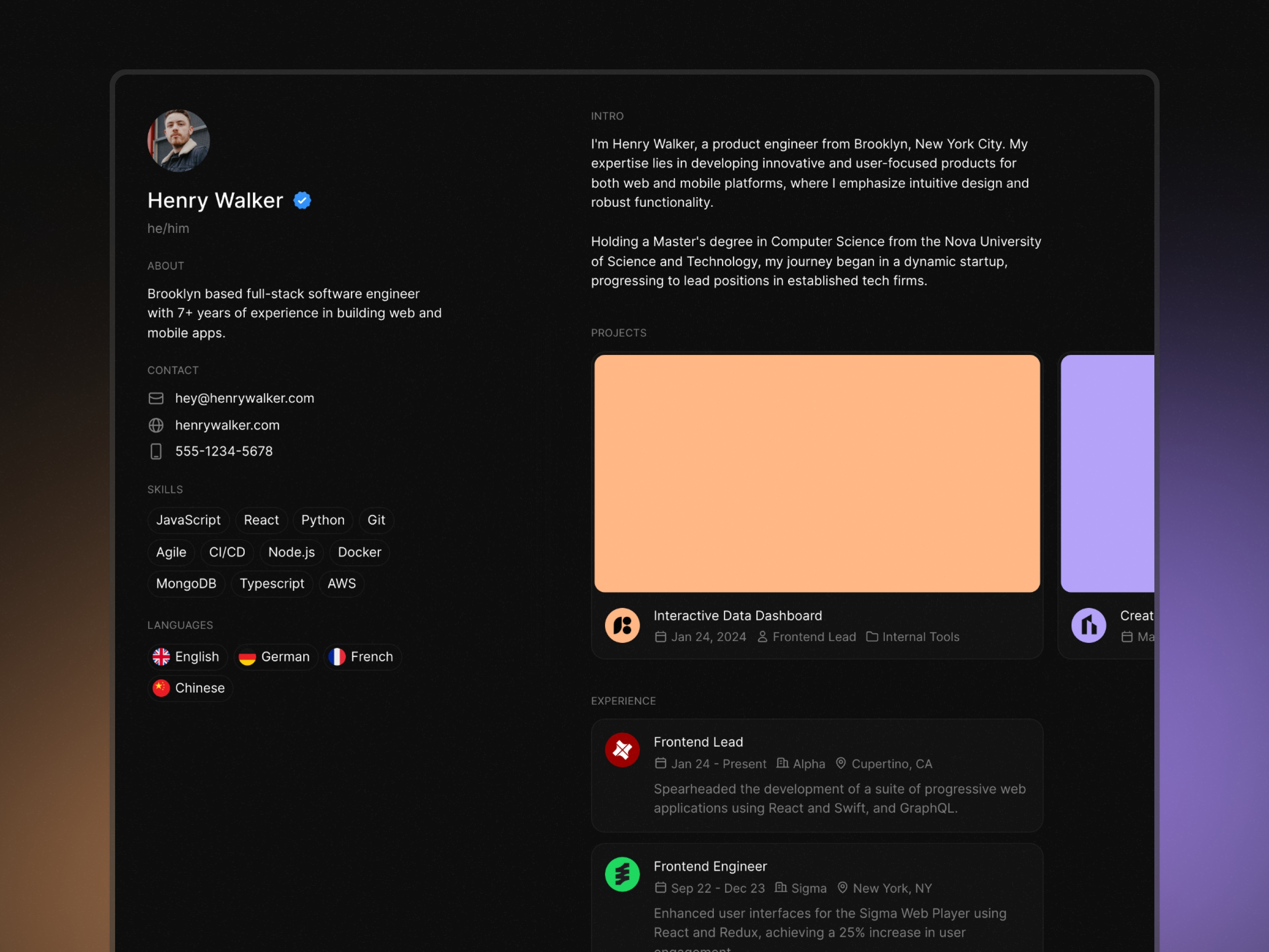 Screenshot 2 of Resumx