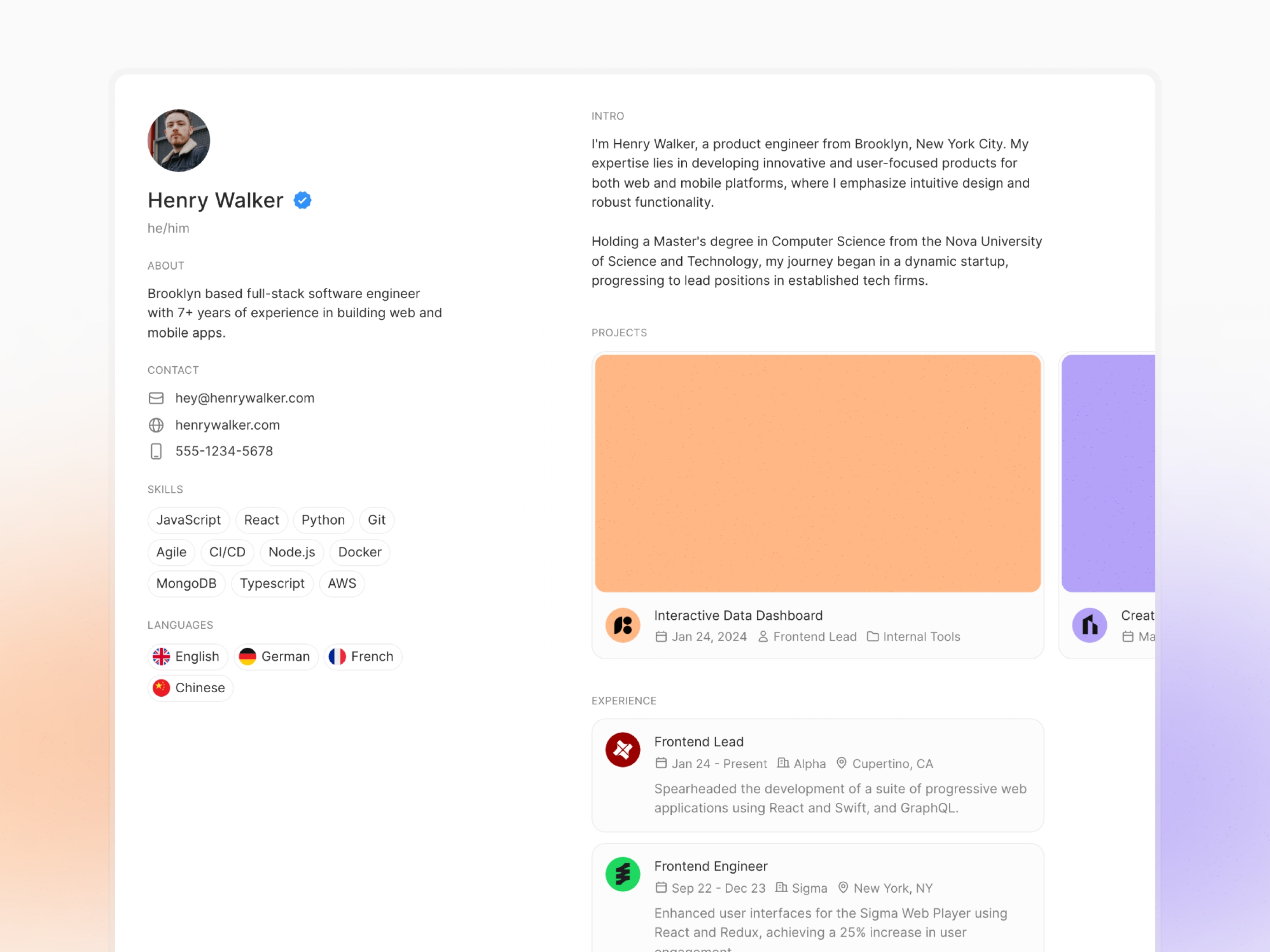 Screenshot 4 of Resumx