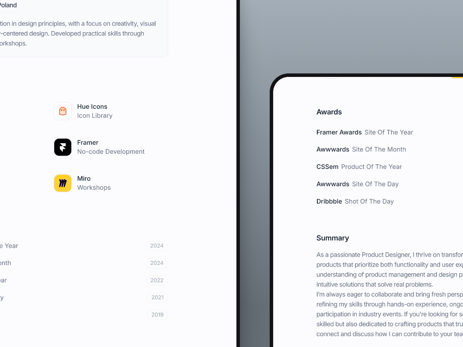 Screenshot 3 of Resumy