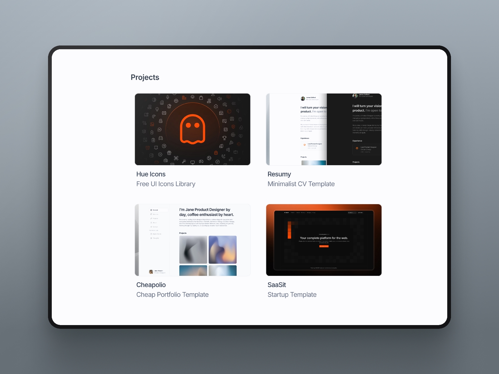 Screenshot 4 of Resumy