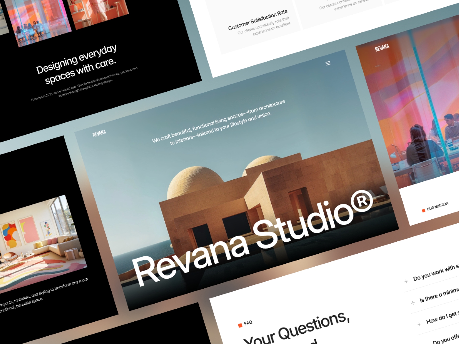 Screenshot of Revana website