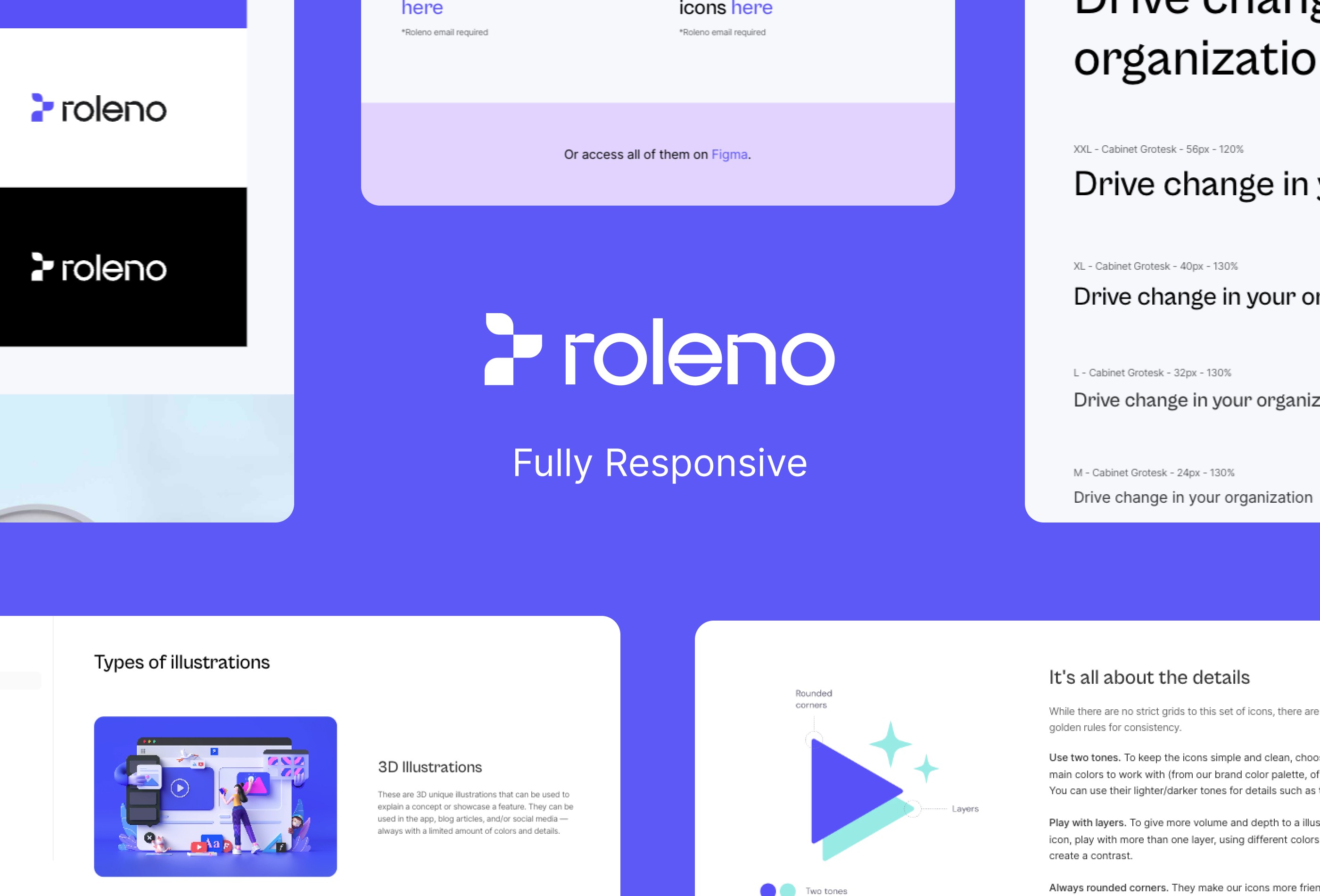 Screenshot 4 of Roleno brand guidelines template
