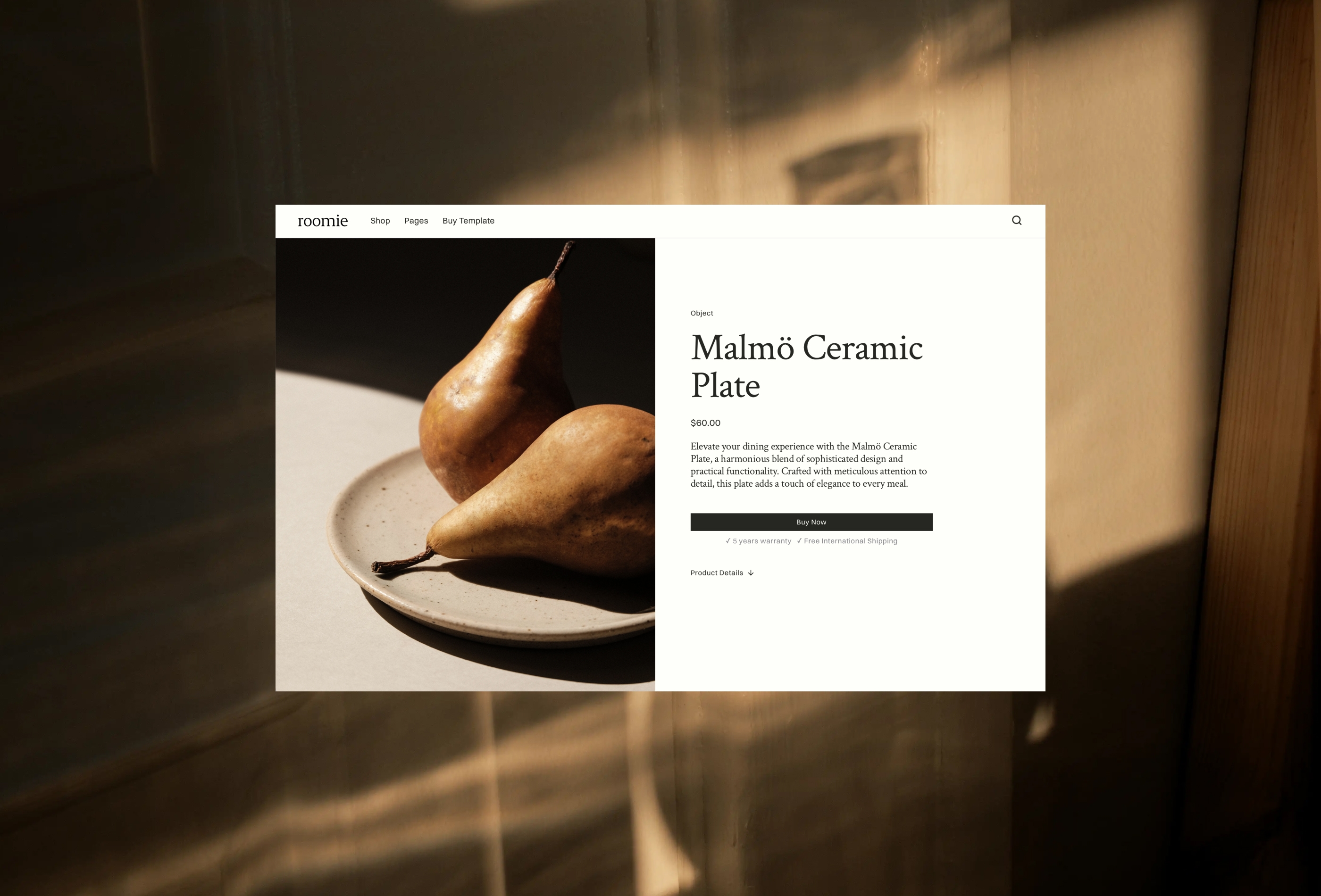 Screenshot 3 of Roomie furniture ecommerce template