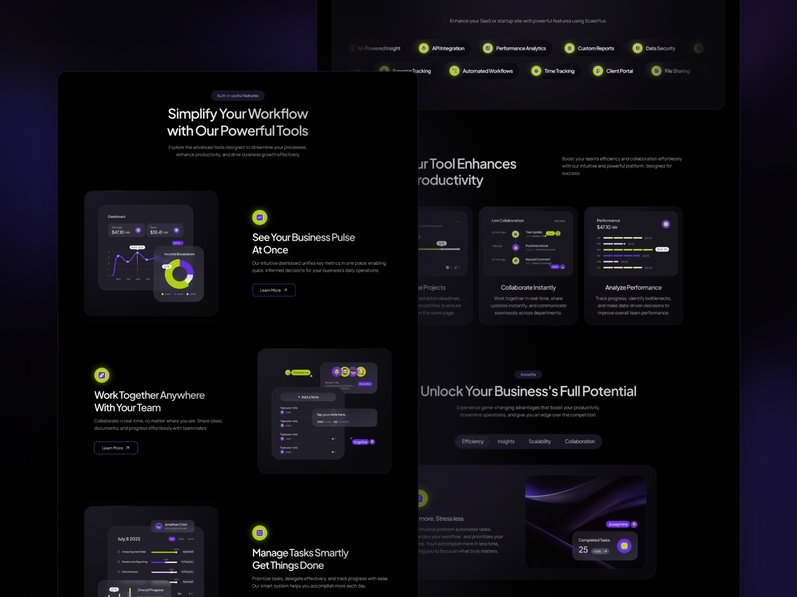 Screenshot 2 of Saasplus