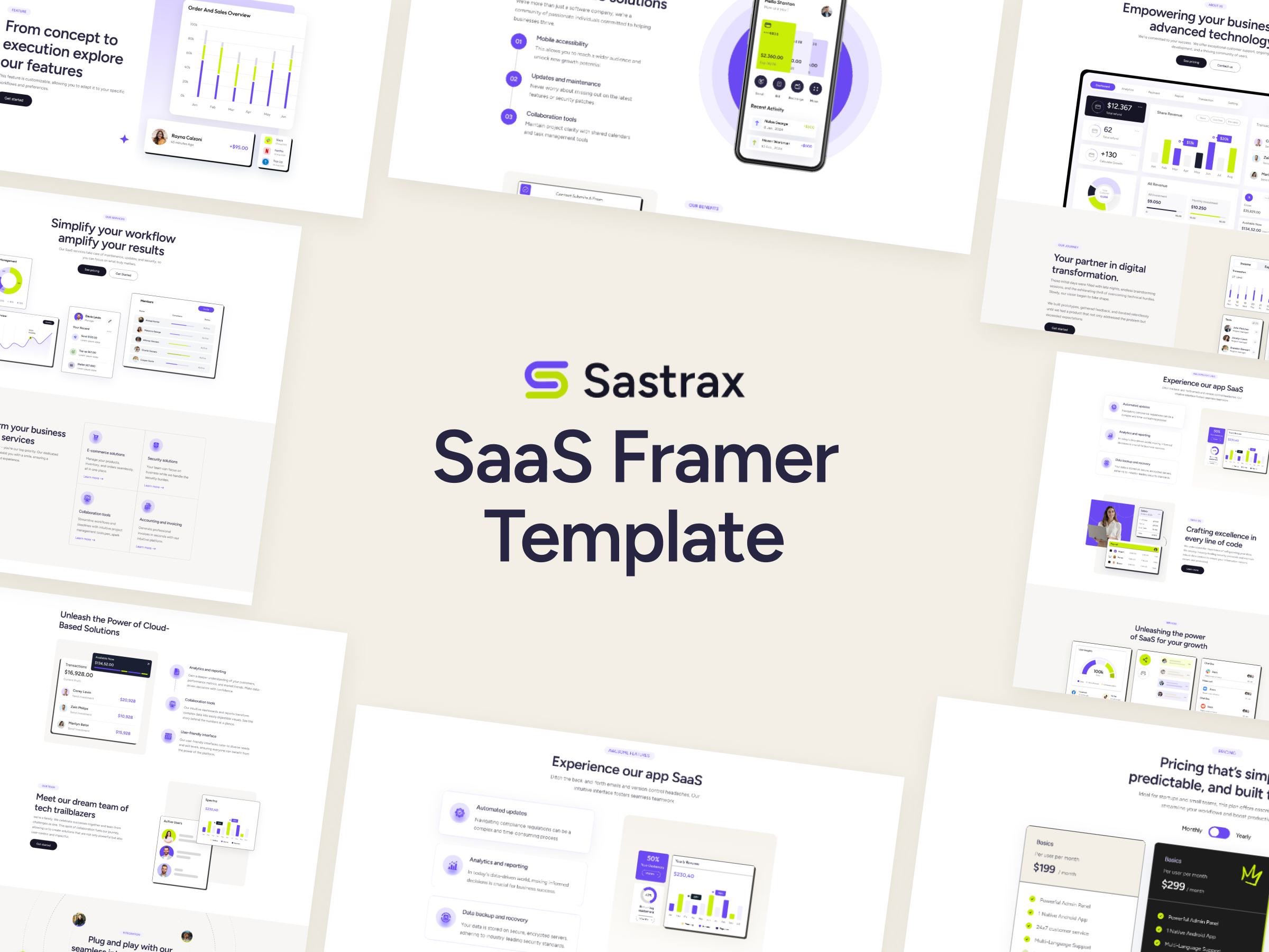 Screenshot of Sastrax website