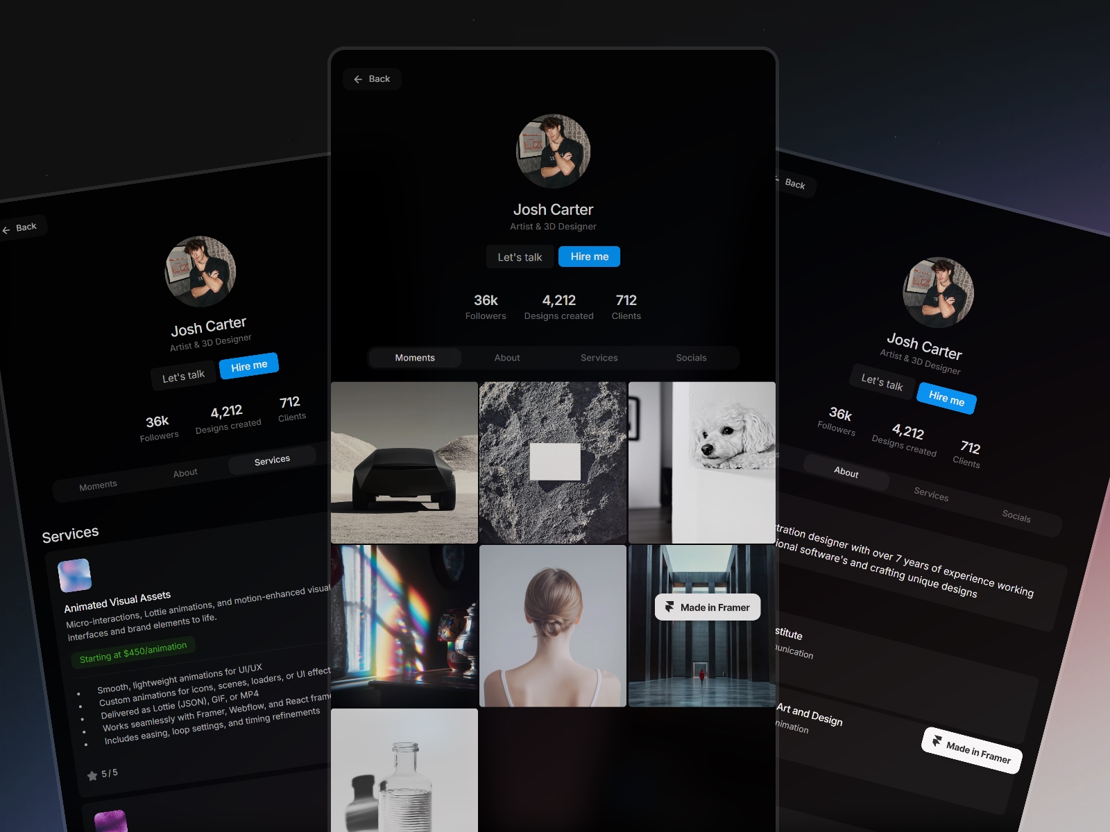 Screenshot 3 of Scrollfolio