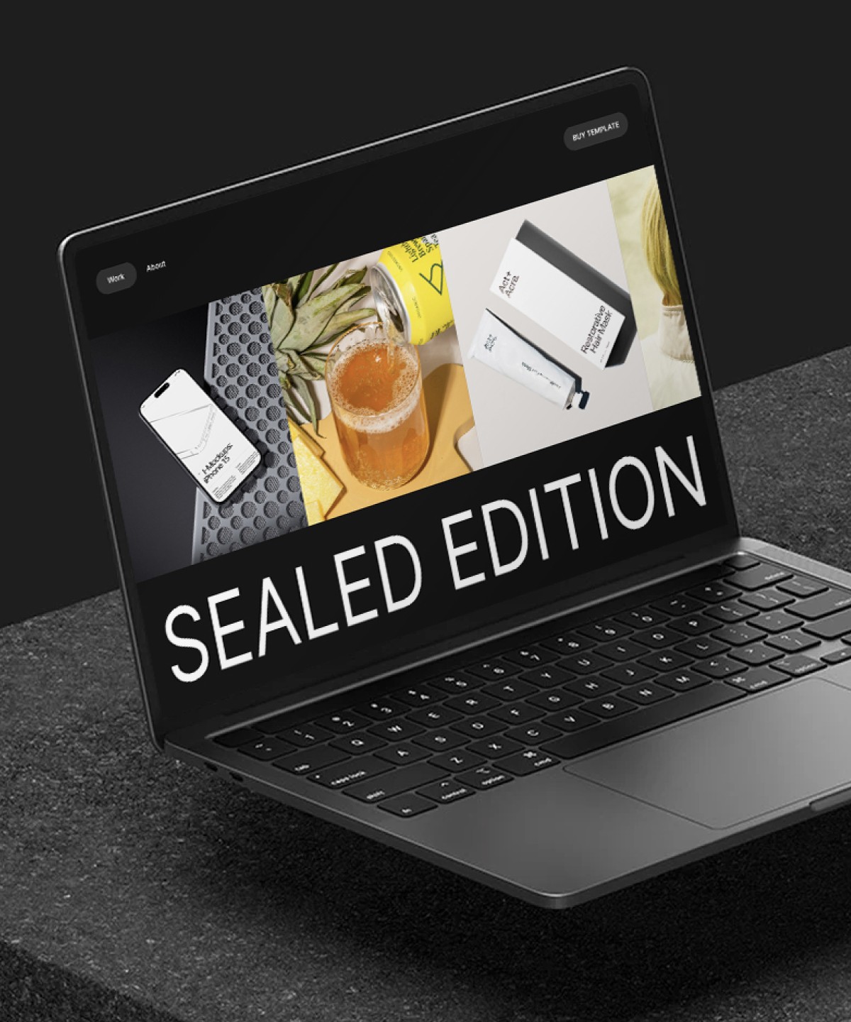 Screenshot of Sealededition website
