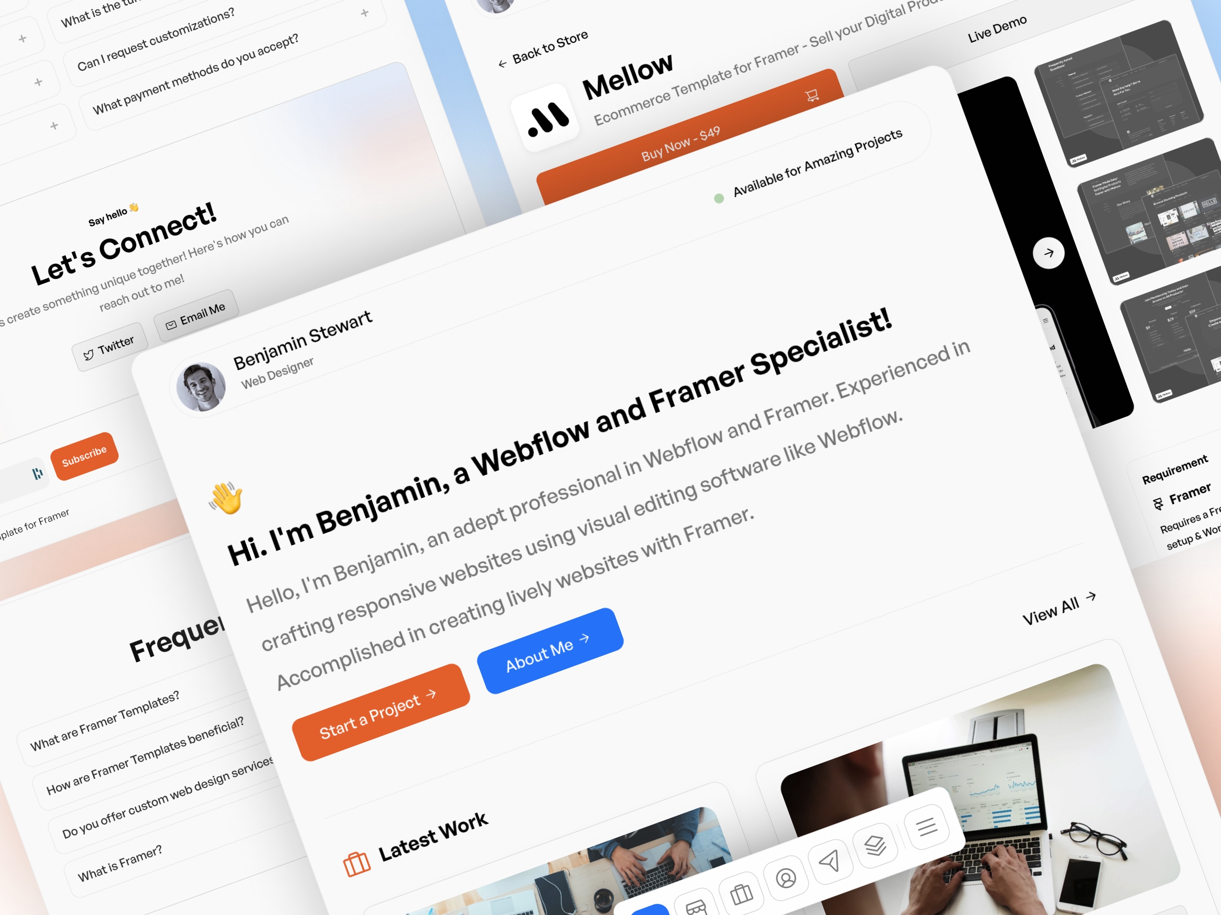 Screenshot 2 of Sleekfolio