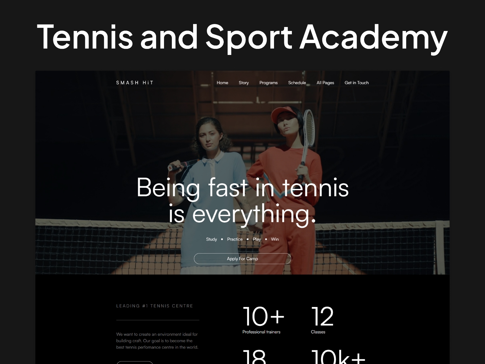 Screenshot of Smash hit website