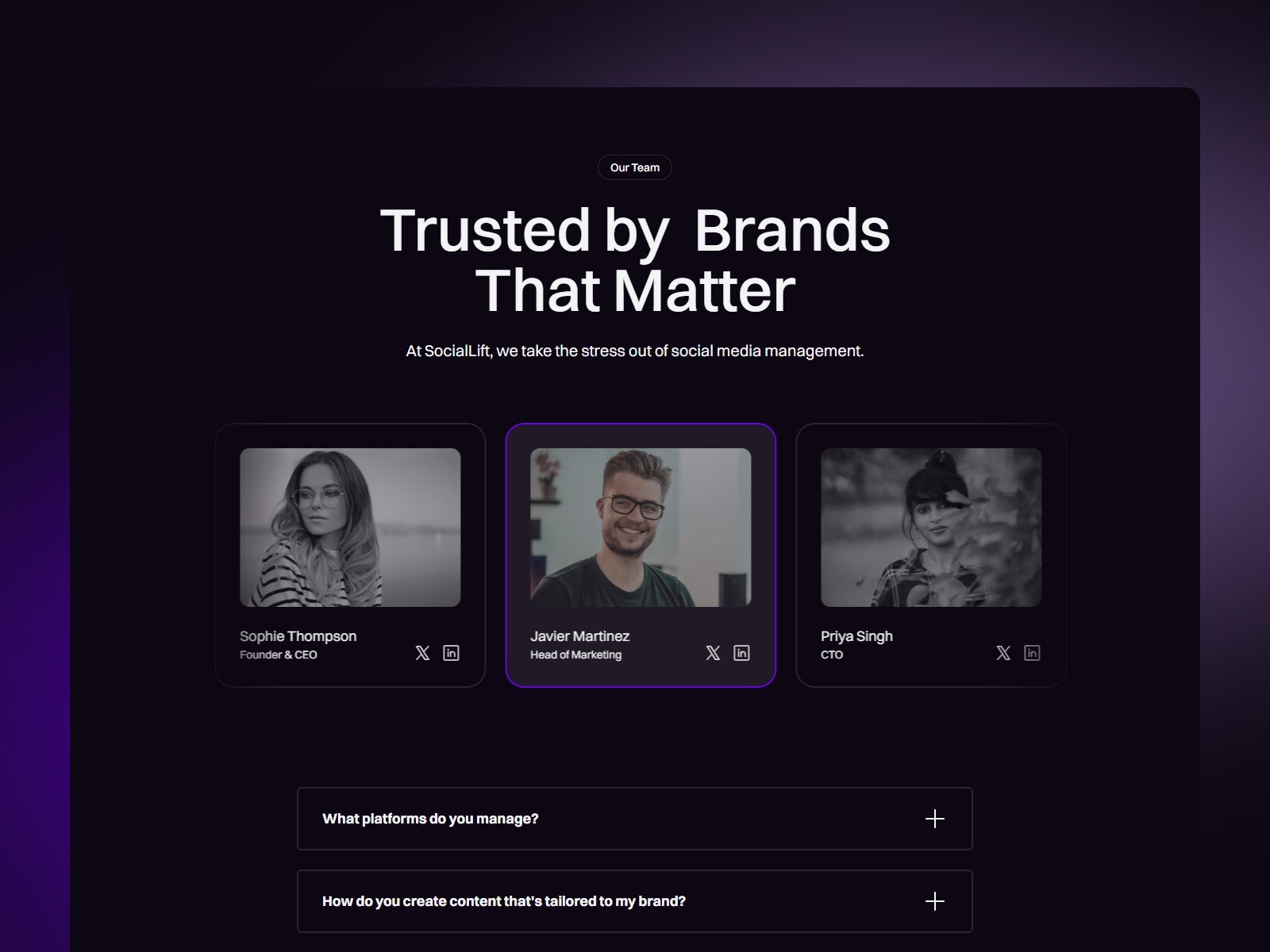 Screenshot 3 of Sociallift