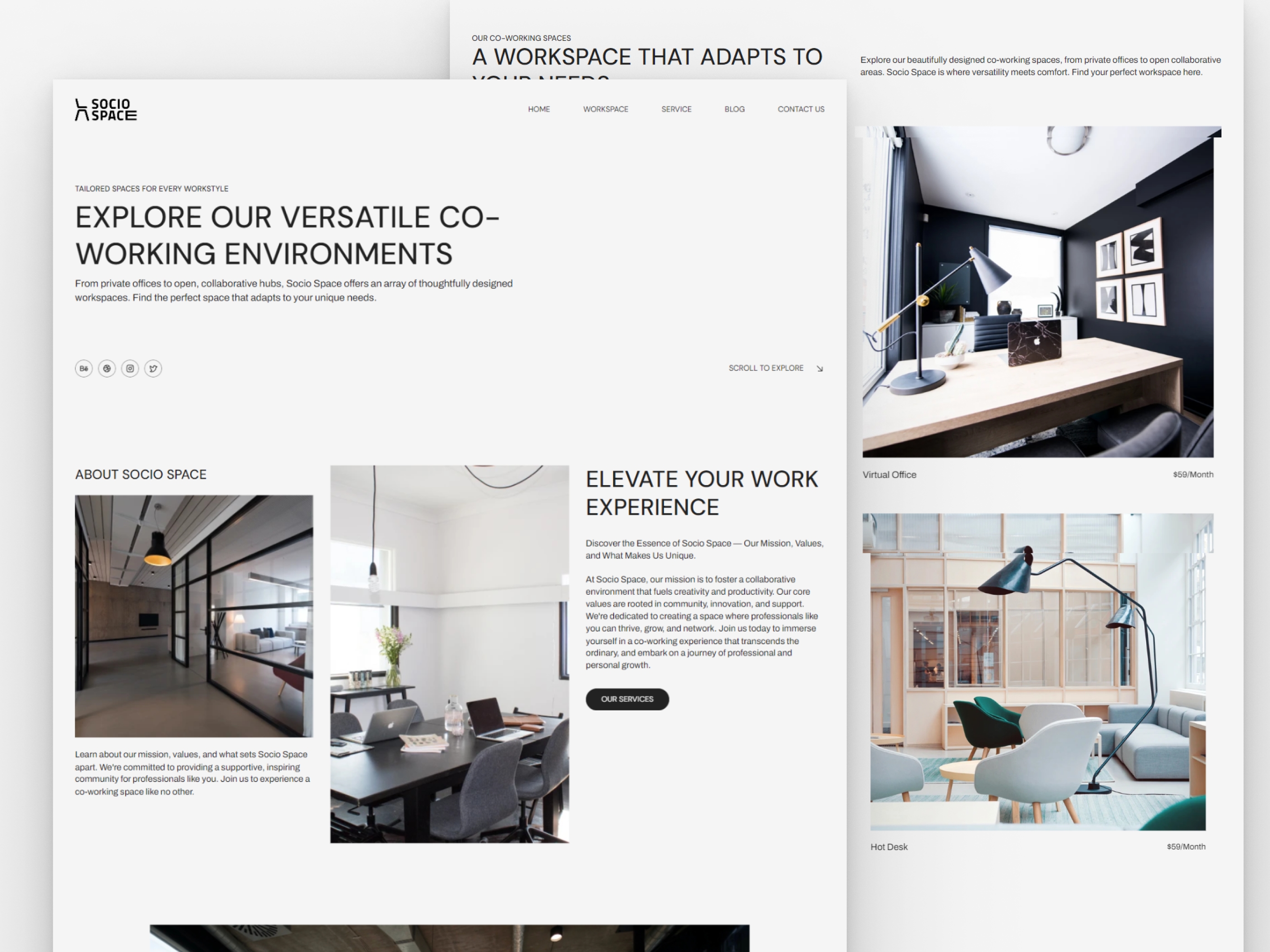 Screenshot 3 of Socio space coworking space service