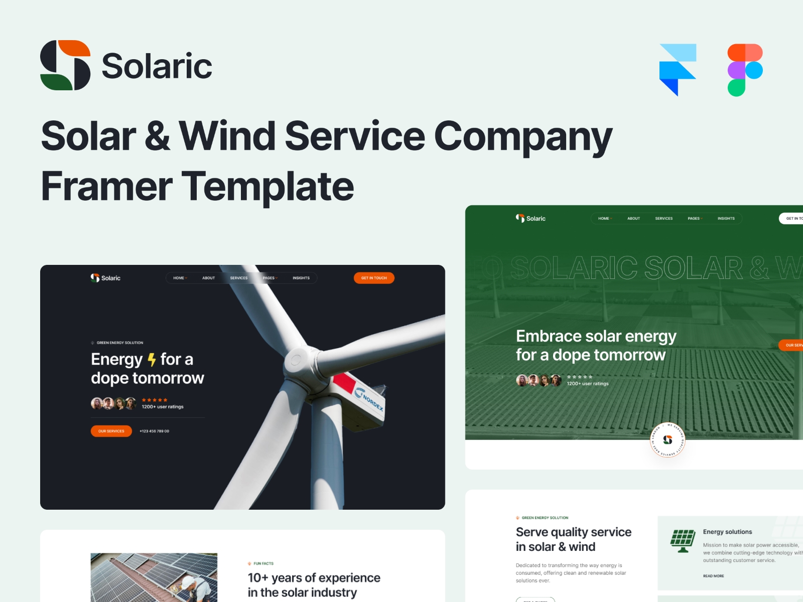 Screenshot of Solaric website