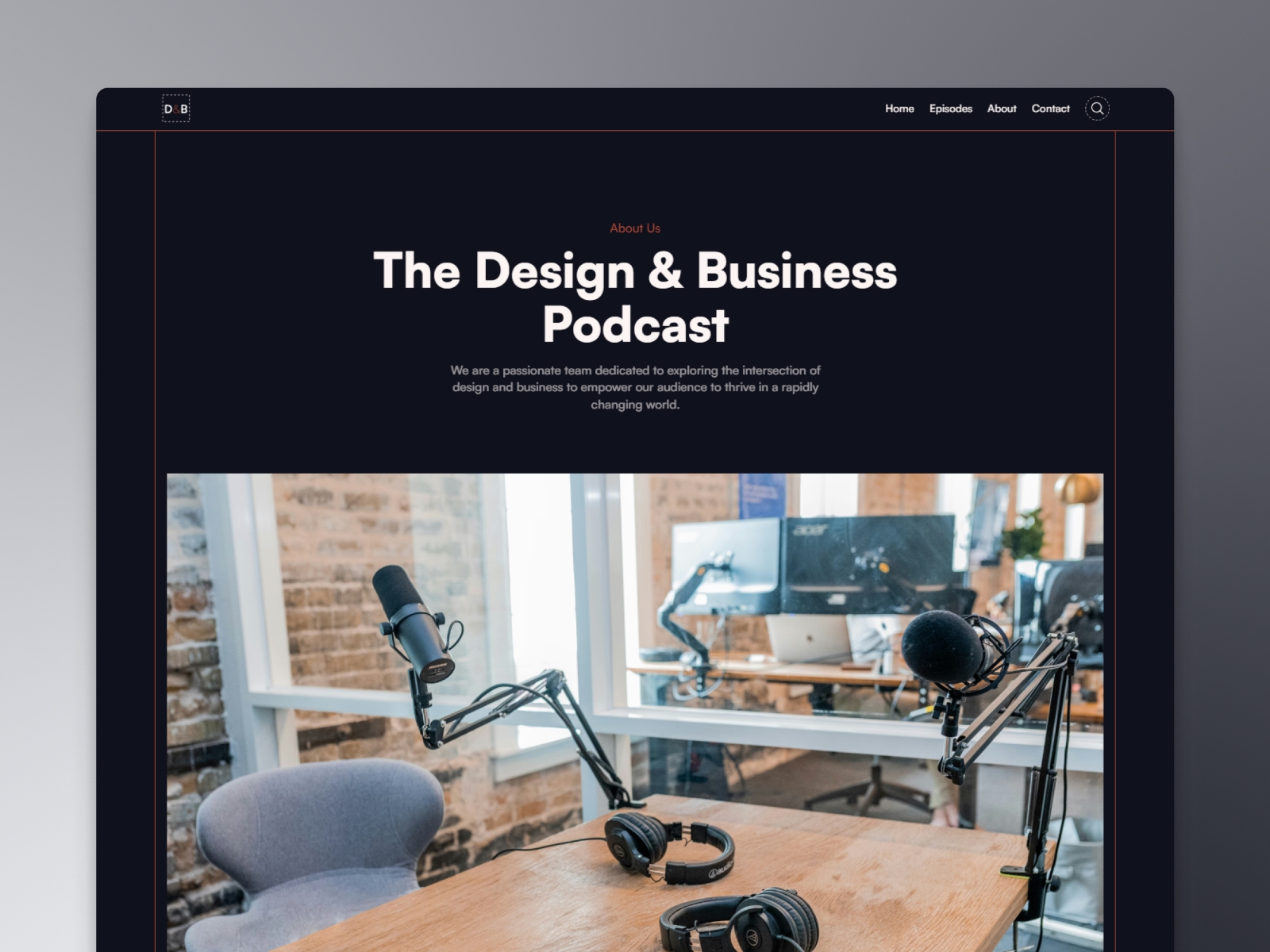 Screenshot 4 of Soundcheck podcast template